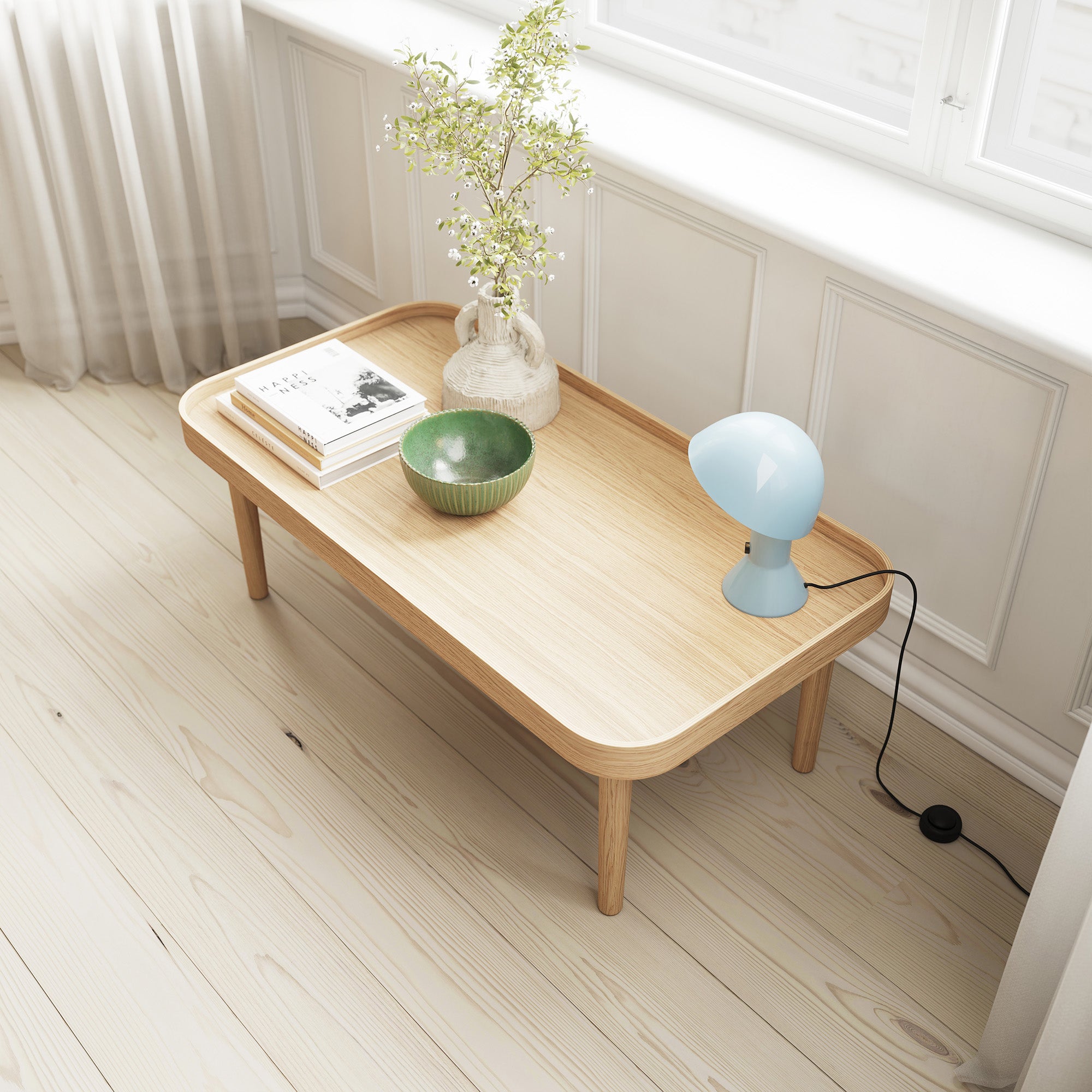 SERENA coffee table - natural oak
