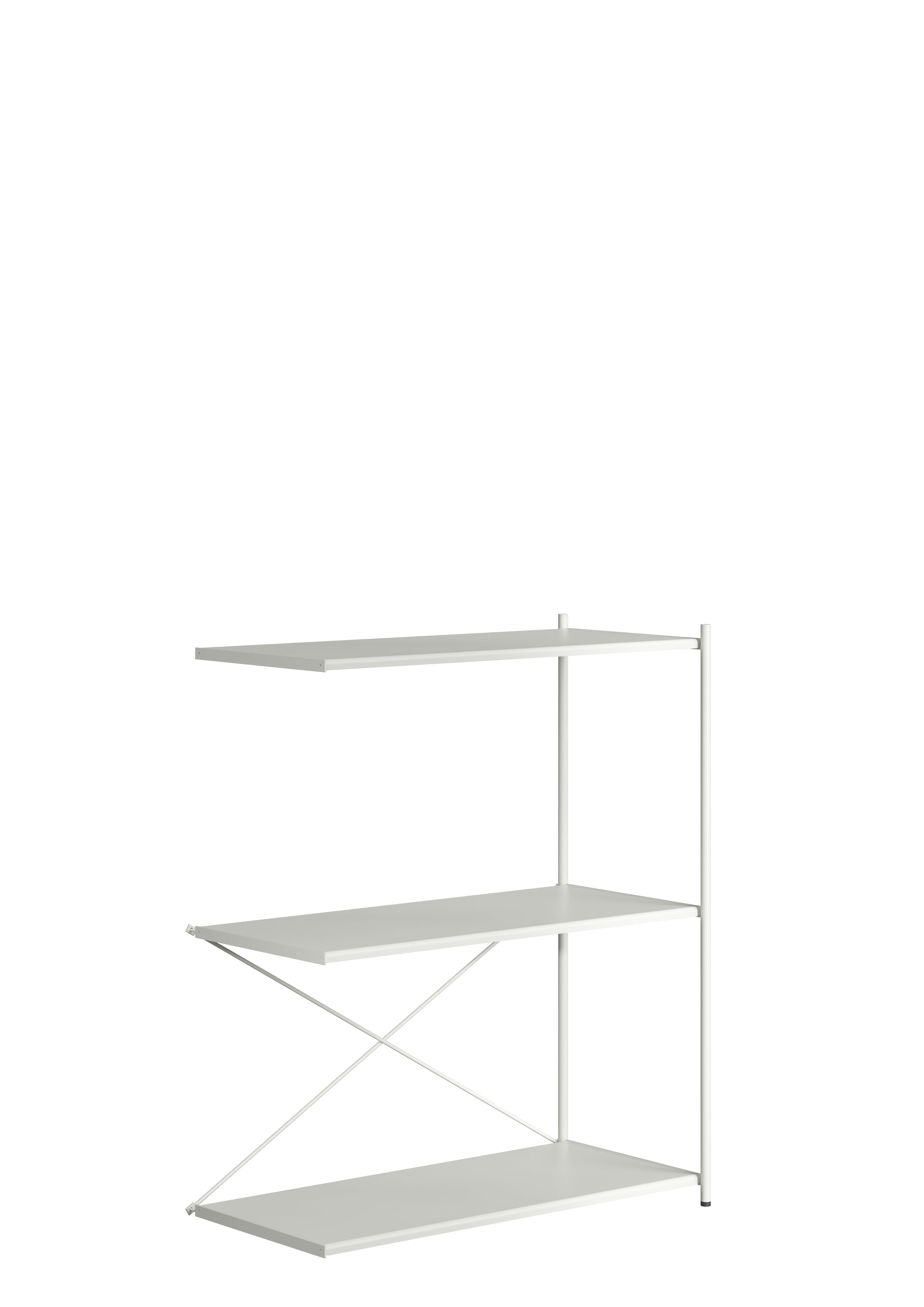 ARTURO 3-tier extension unit - Light Grey