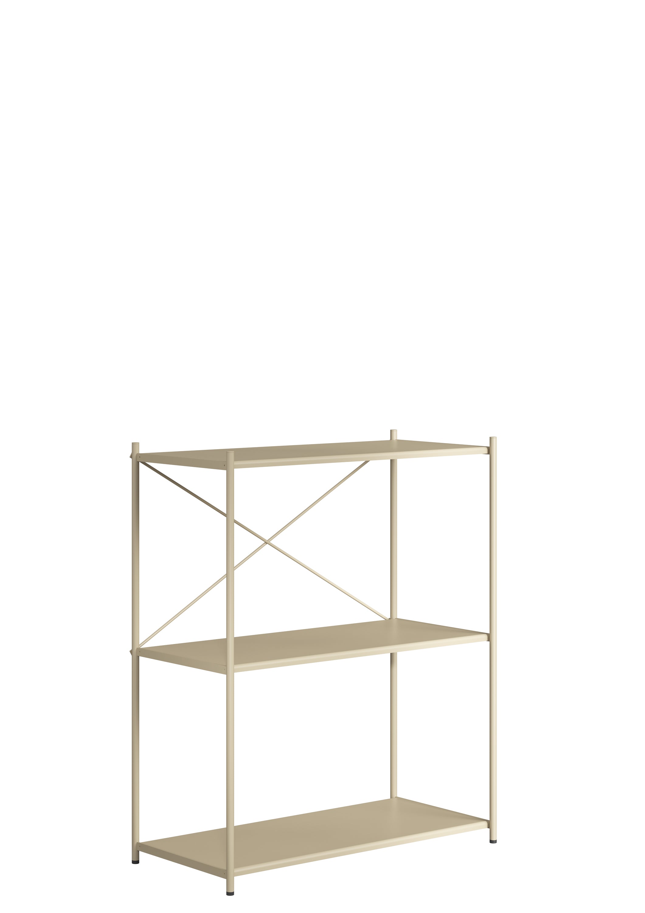 ARTURO reolmodul med 3 hylder - desert sand