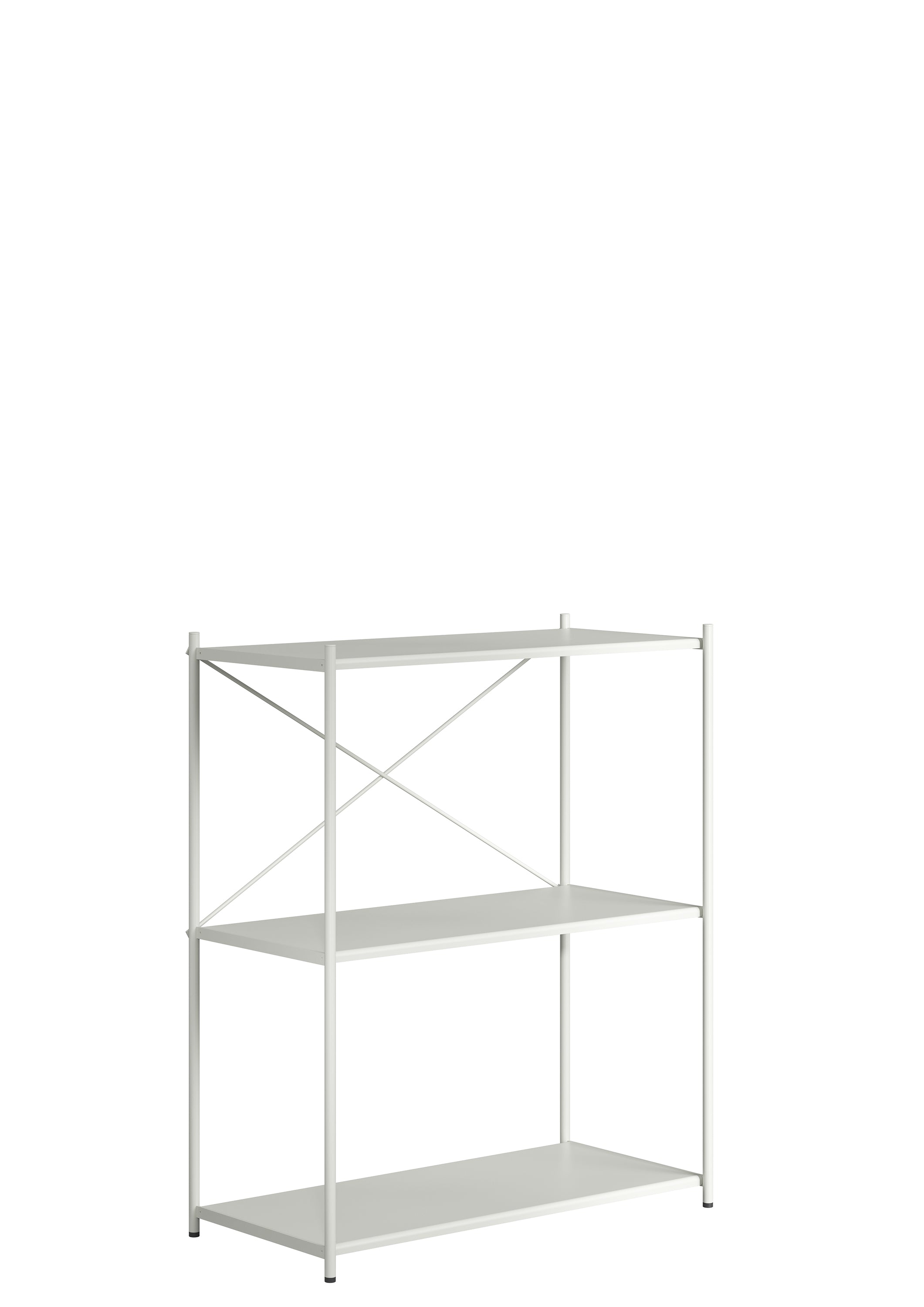 ARTURO reolmodul med 3 hylder - light grey
