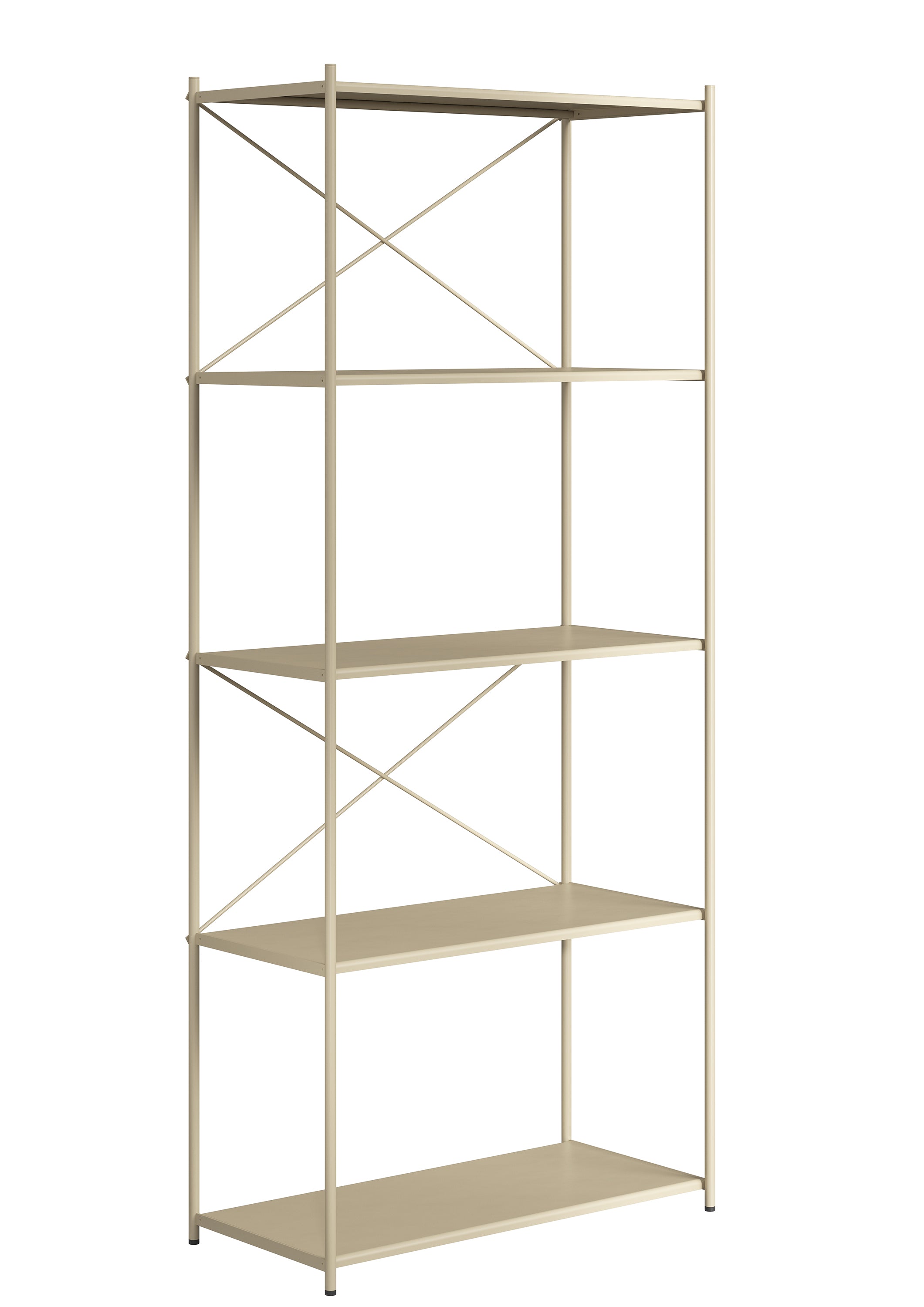 ARTURO 5-tier shelving unit - Desert Sand