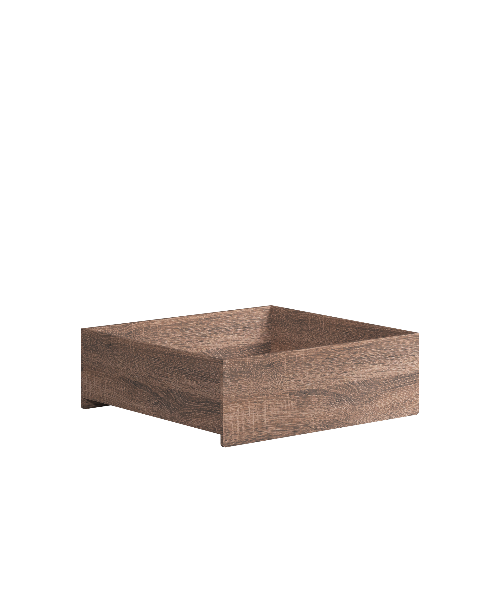 ARTURO shelf box - Dark Oak veneer