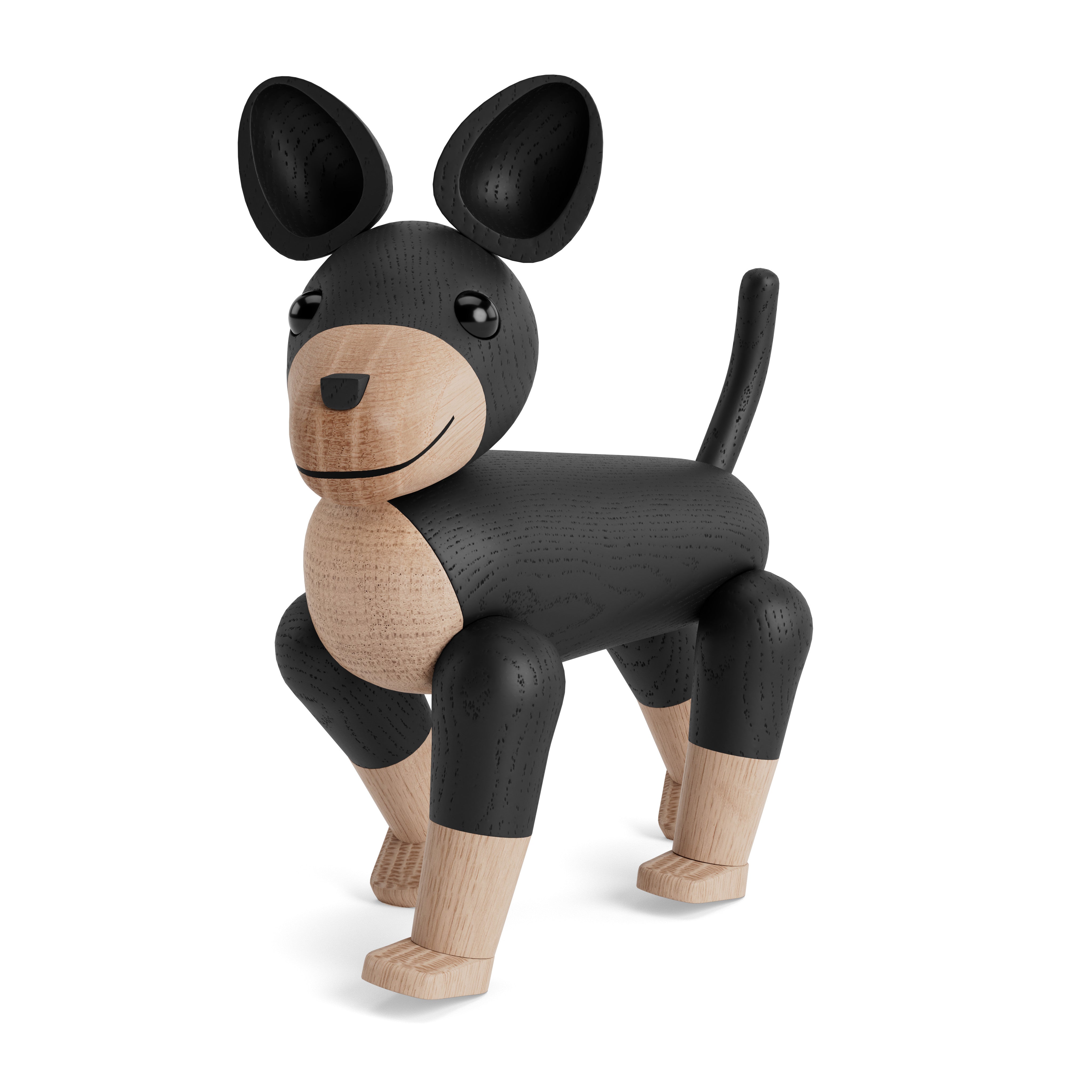 CHARLIE hund i egetræ