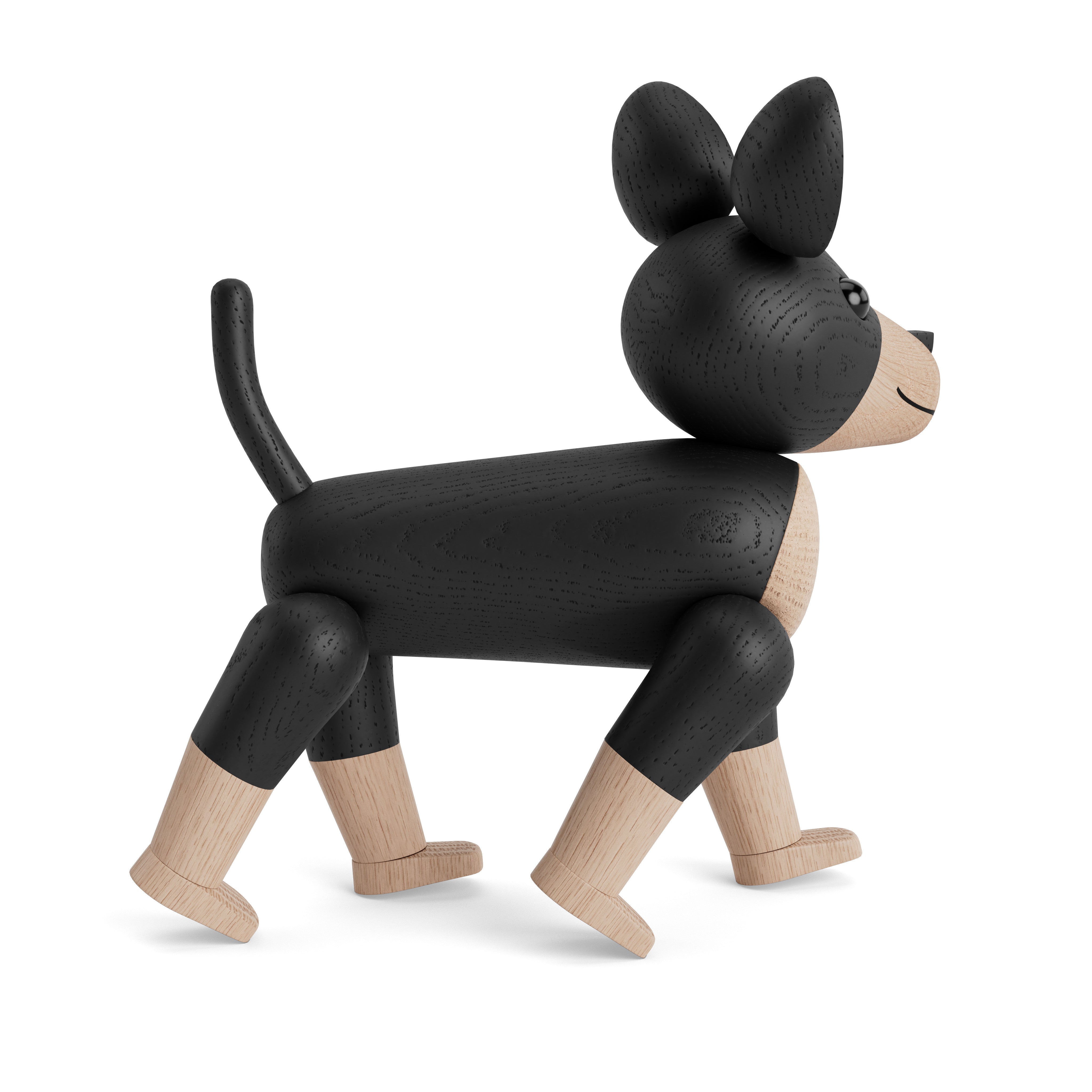 CHARLIE hund i egetræ