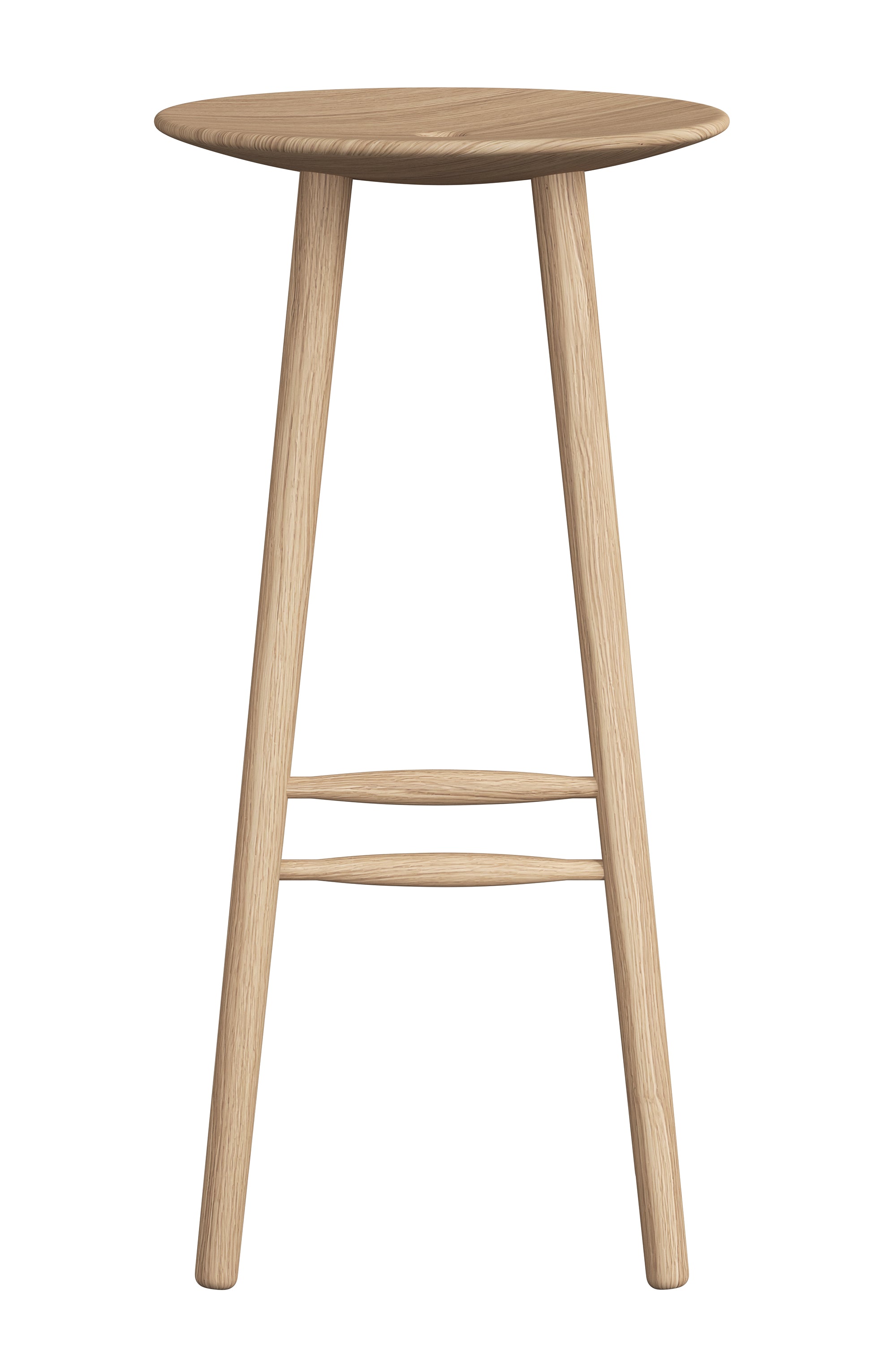 DI VOLO barstool 75cm - natural oak