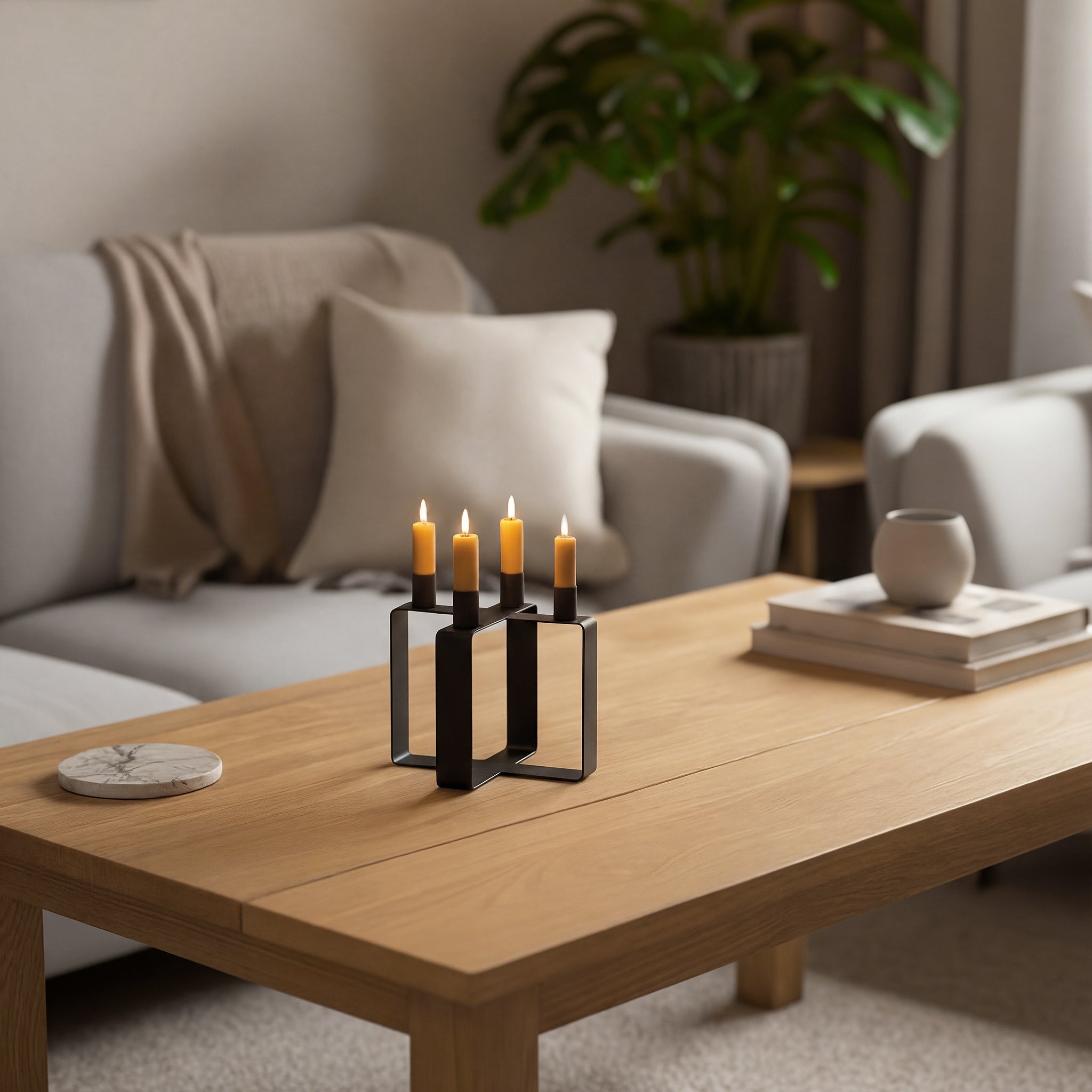 FRAME X candle holder