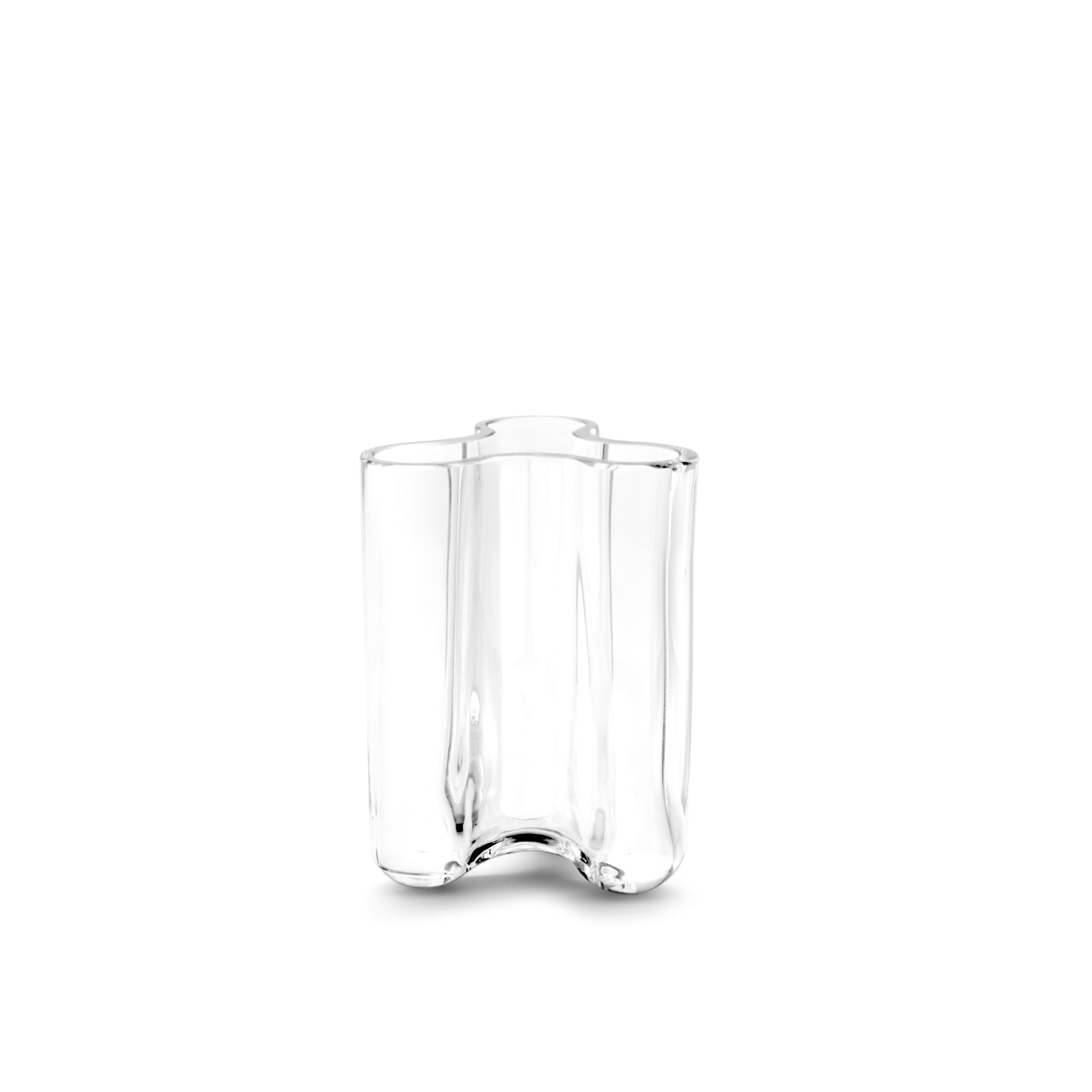 Clover vase small - clear