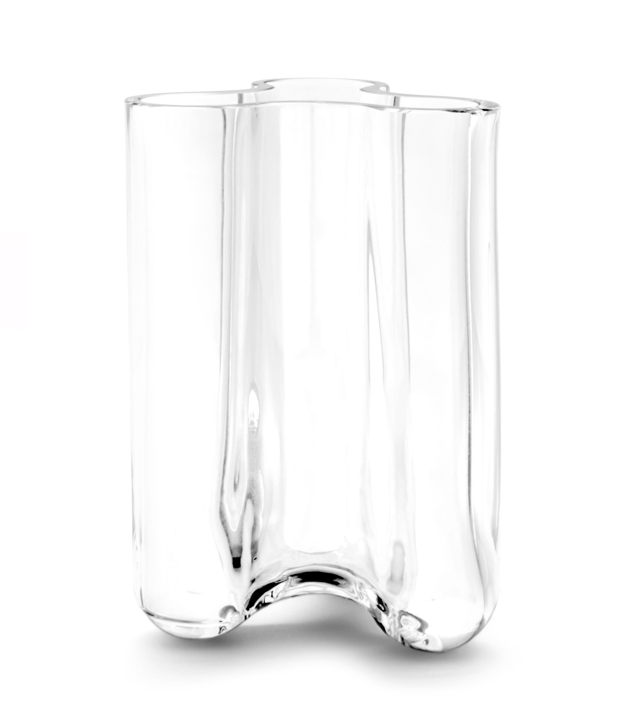 Clover vase large - clear