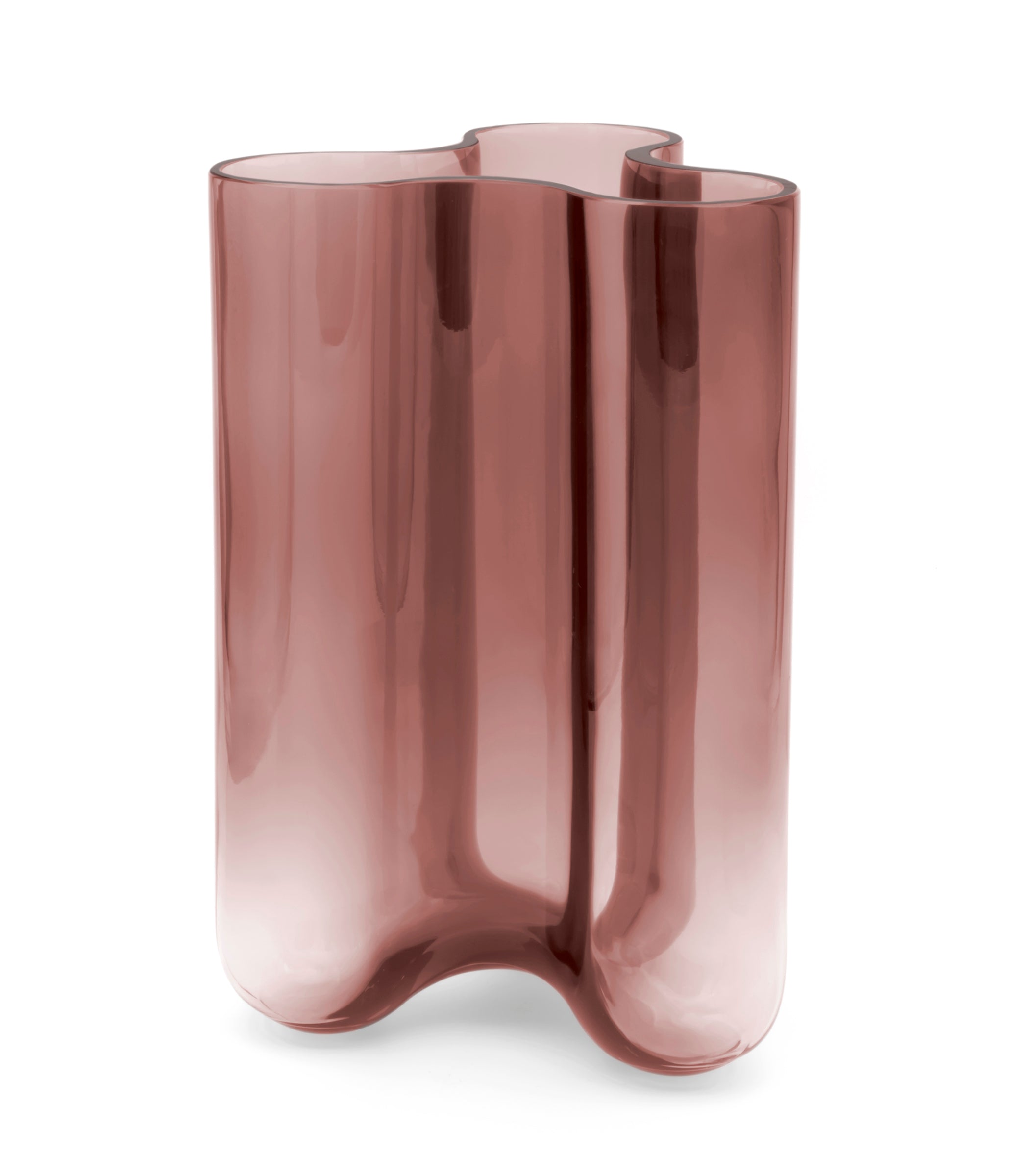 Clover vase large - faded rose