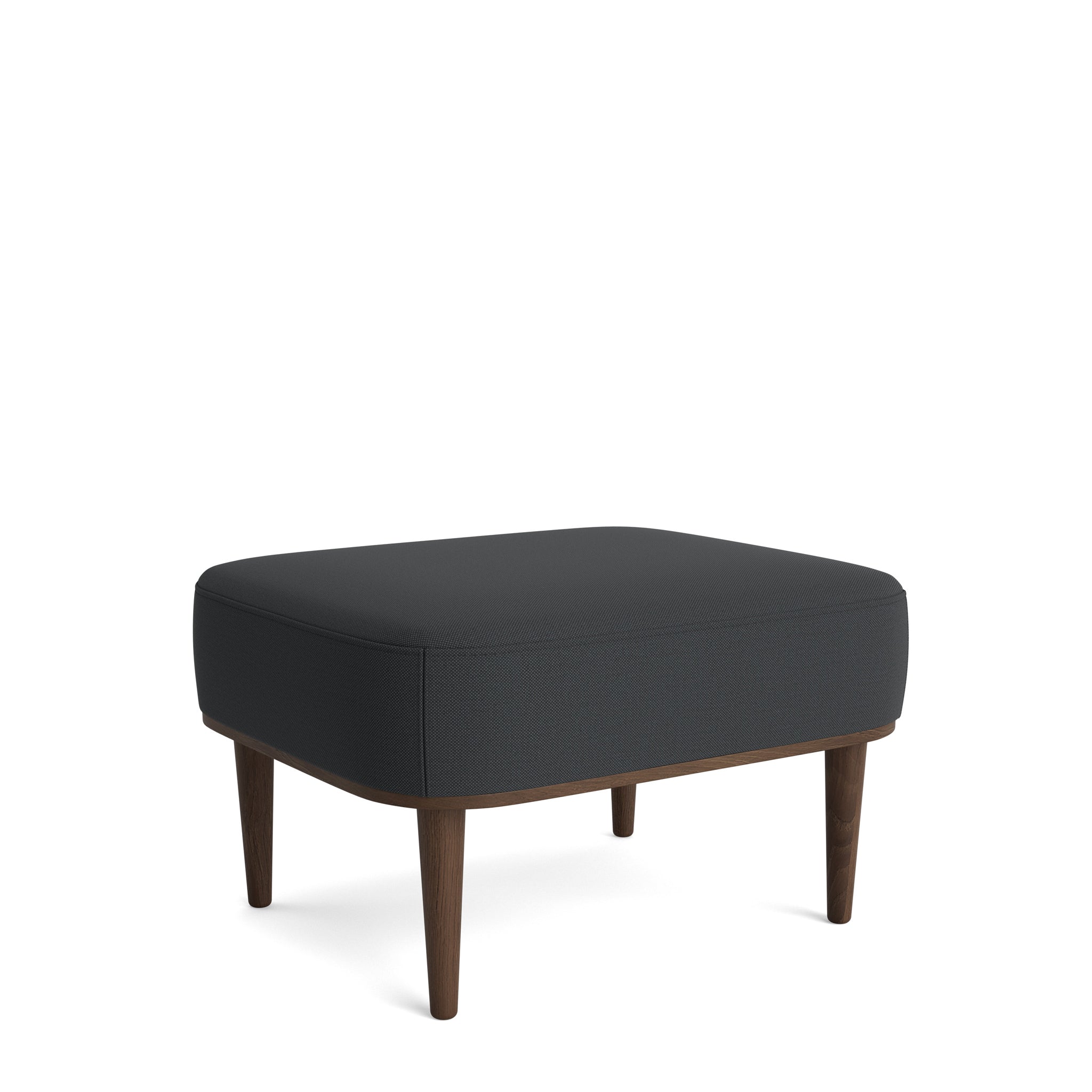 SERENA pouf - dark oak/phantom grey