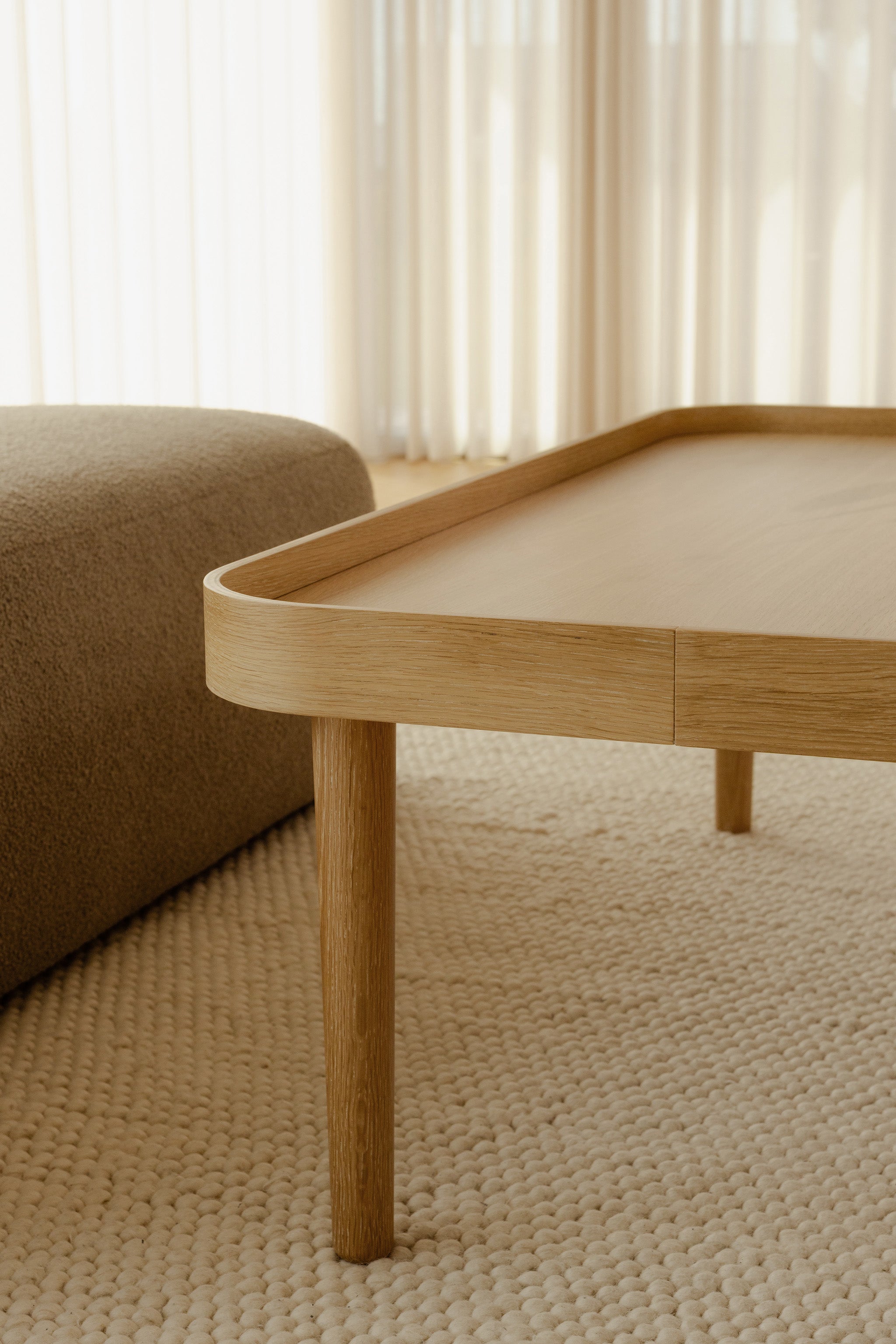 SERENA coffee table - natural oak