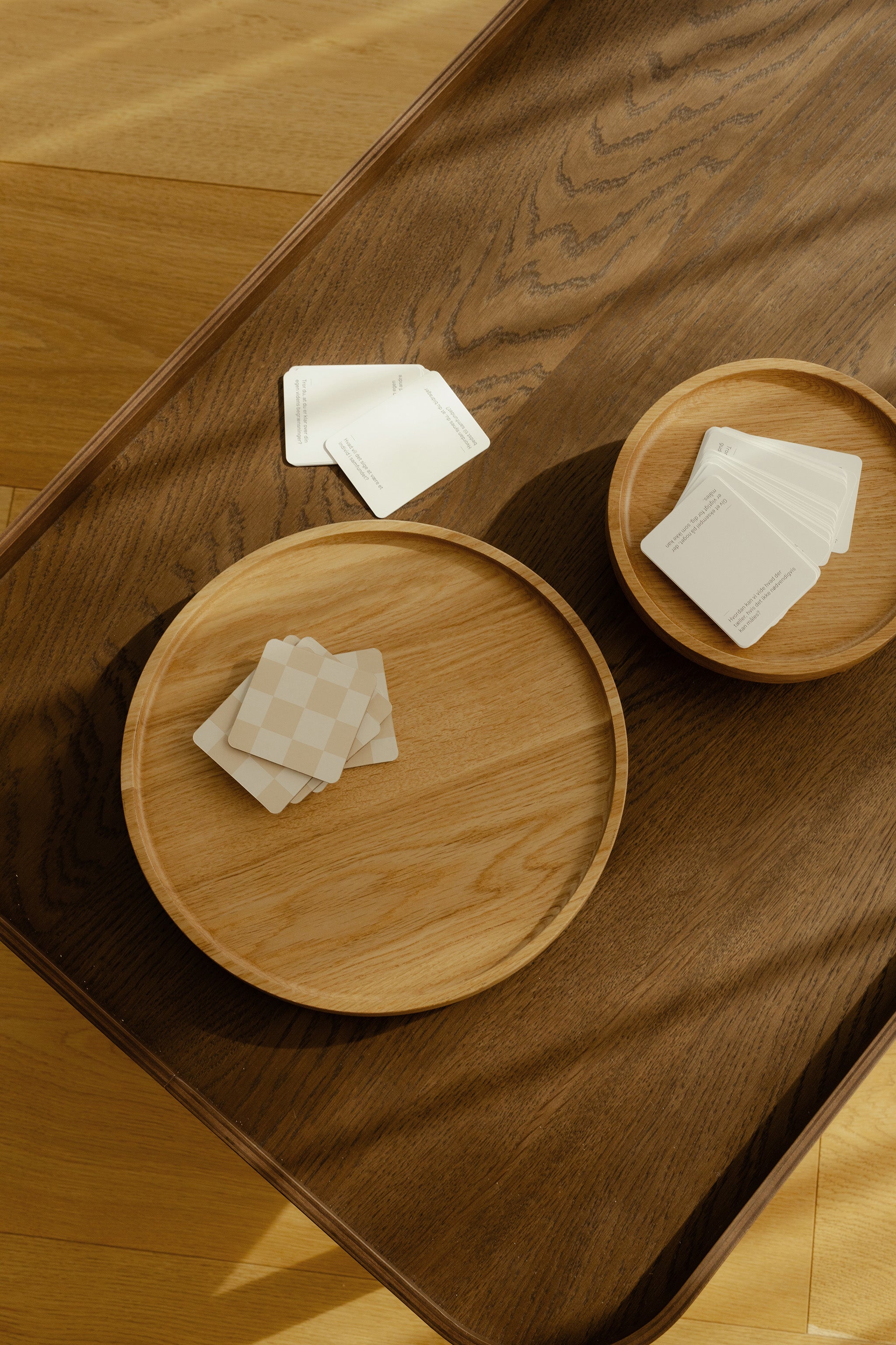 ELEVATE tray natural oak small