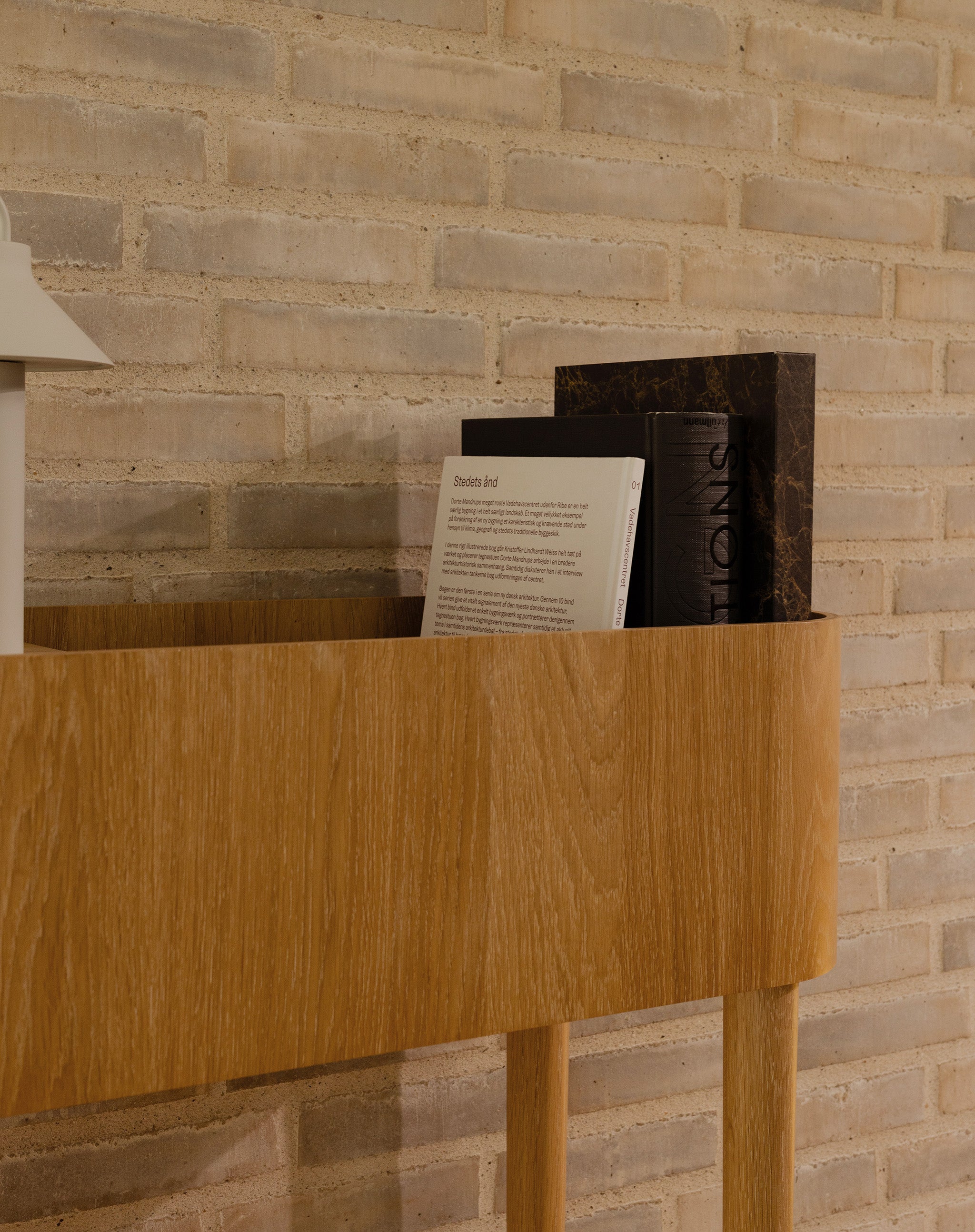 SERENA console table - natural oak