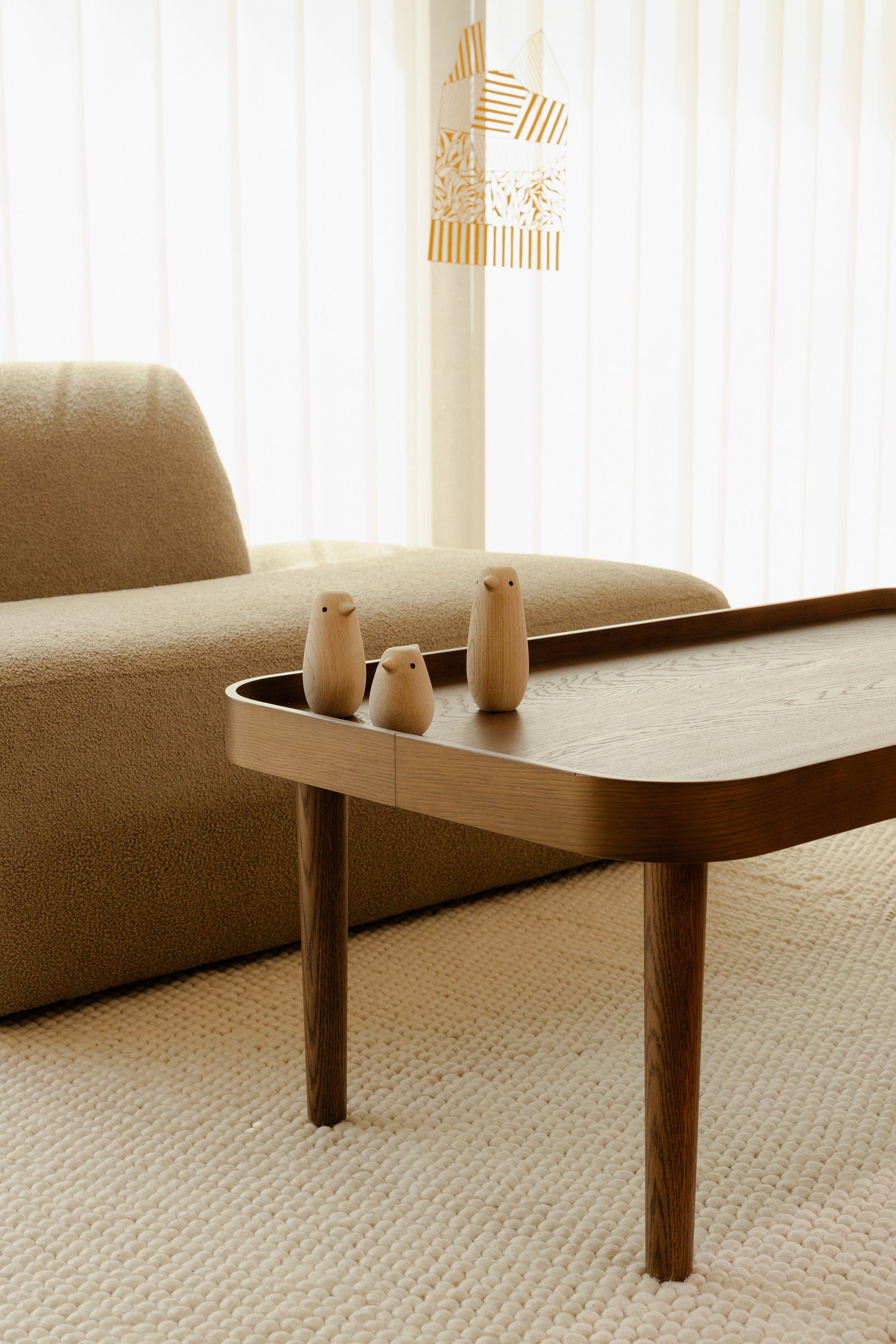 SERENA coffee table - dark oak