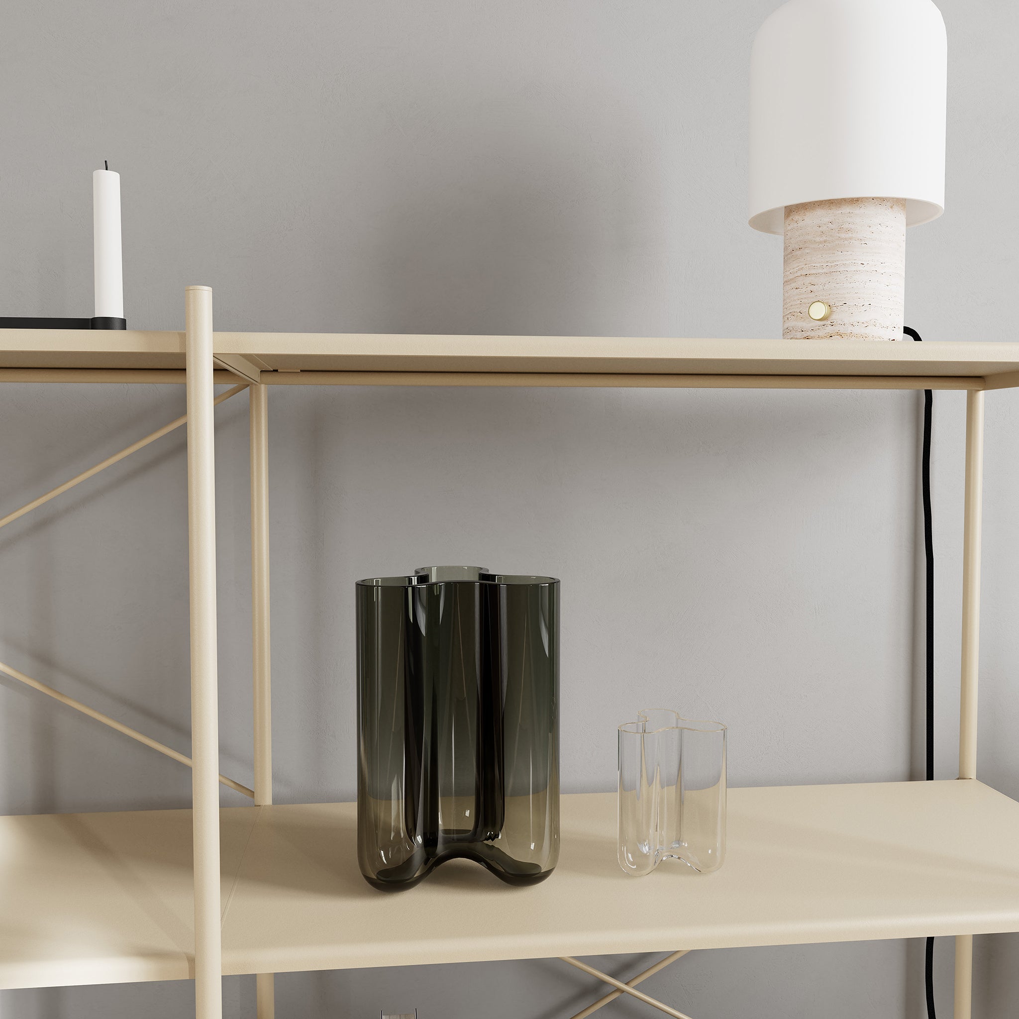 Clover vase small - klar