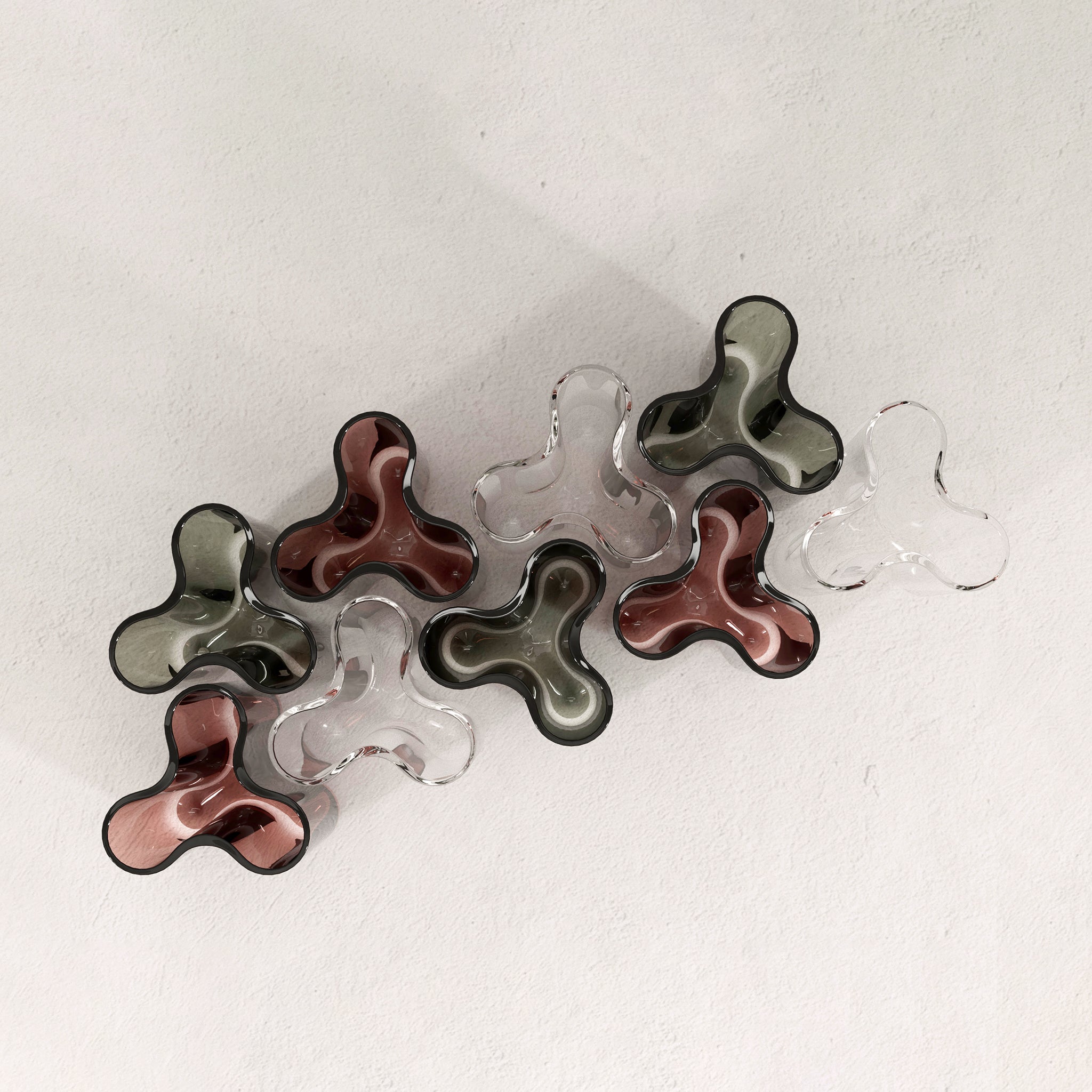 Clover vase small - klar