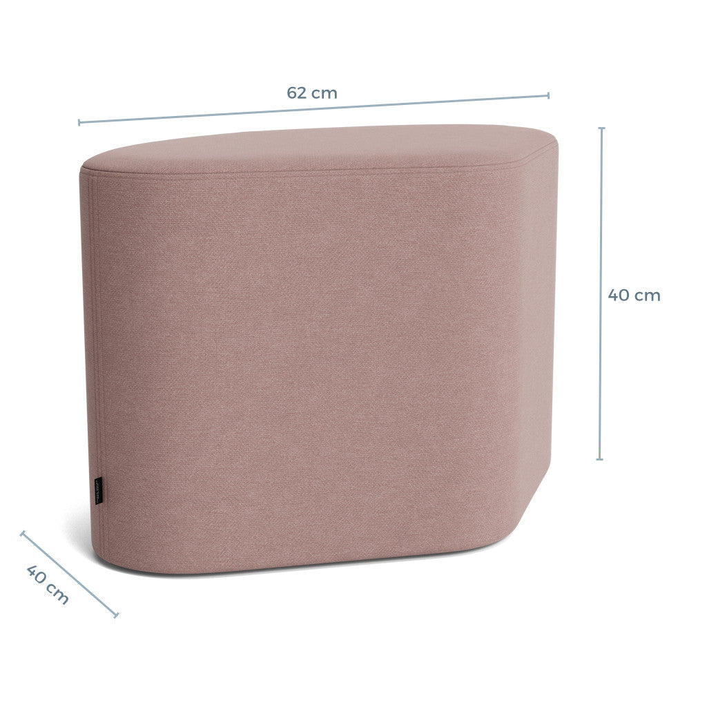 MADISON pouf - dusty rose