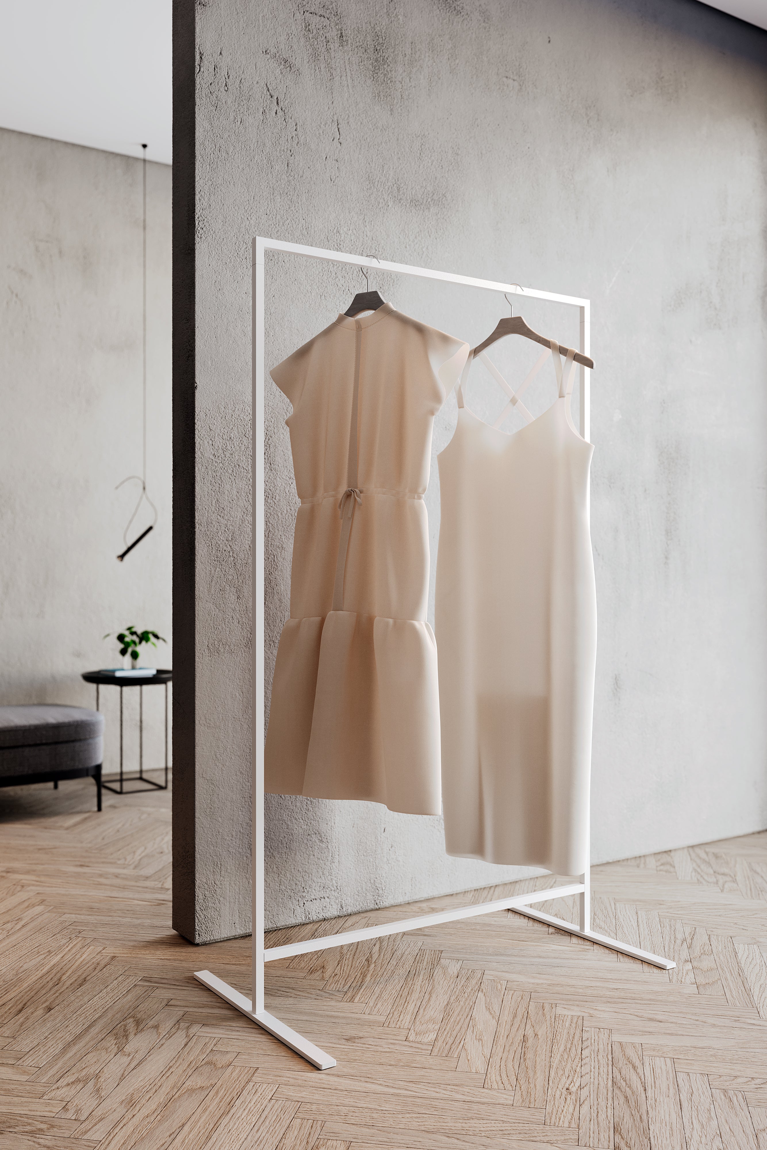 MARCO 100 clothes rack - white