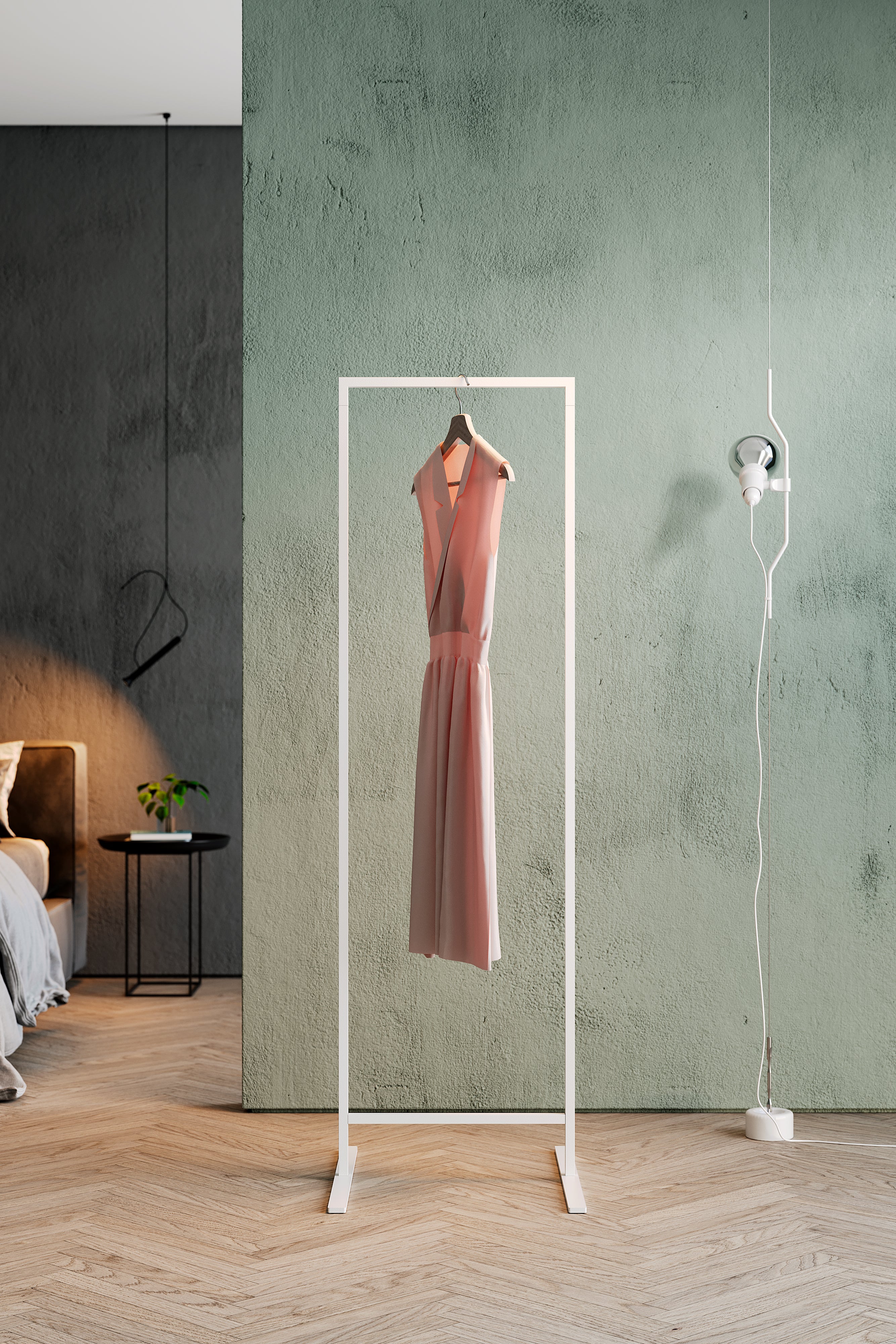 MARCO 50 clothes rack - white