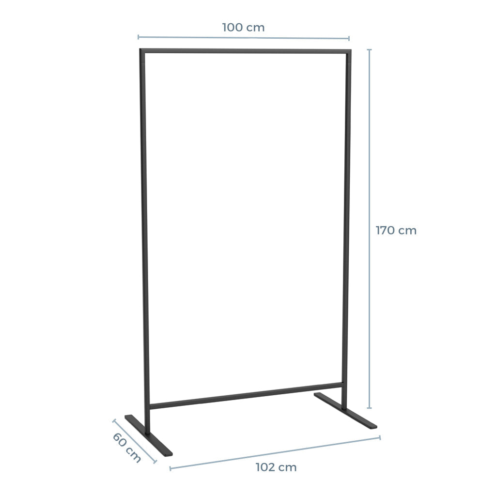 MARCO 100 clothes rack - black