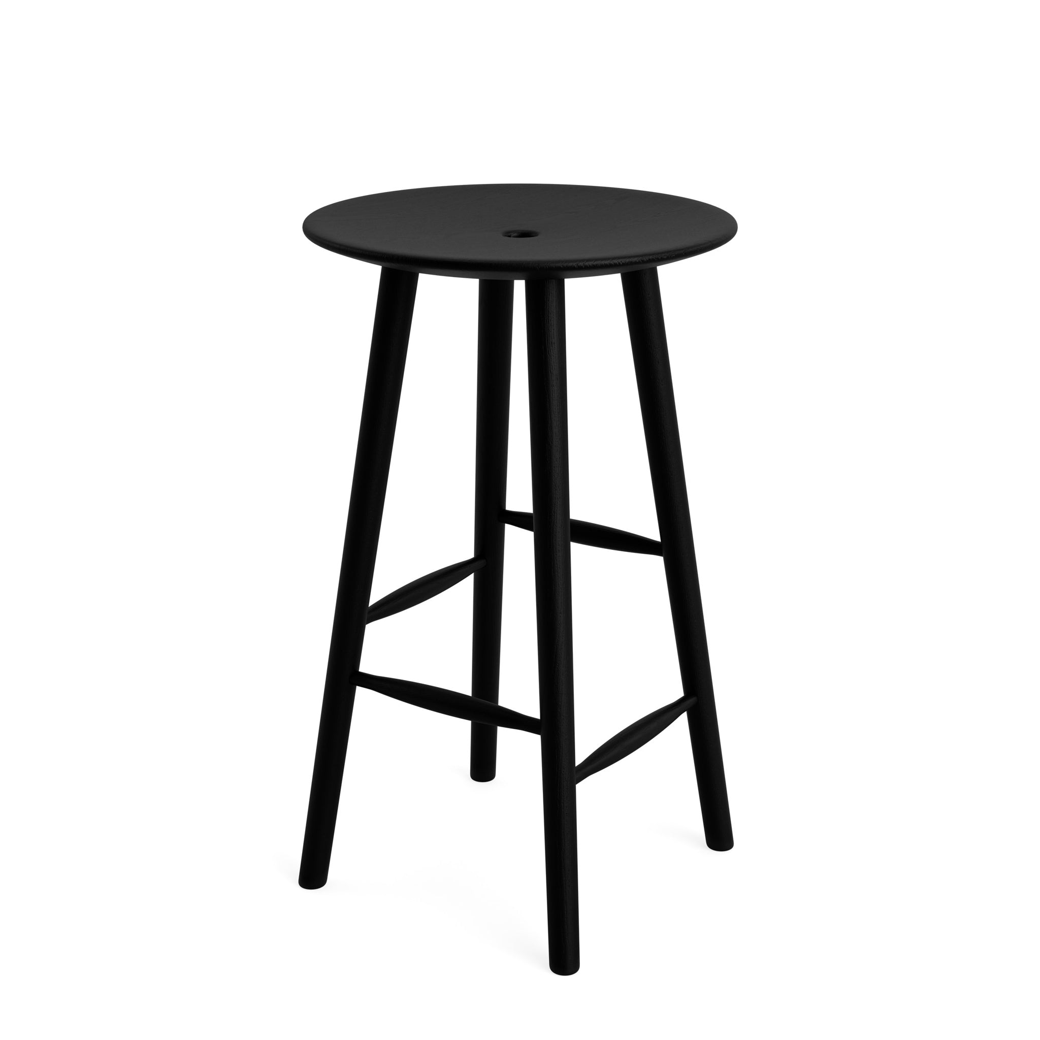DI VOLO barstool 65cm - black oak