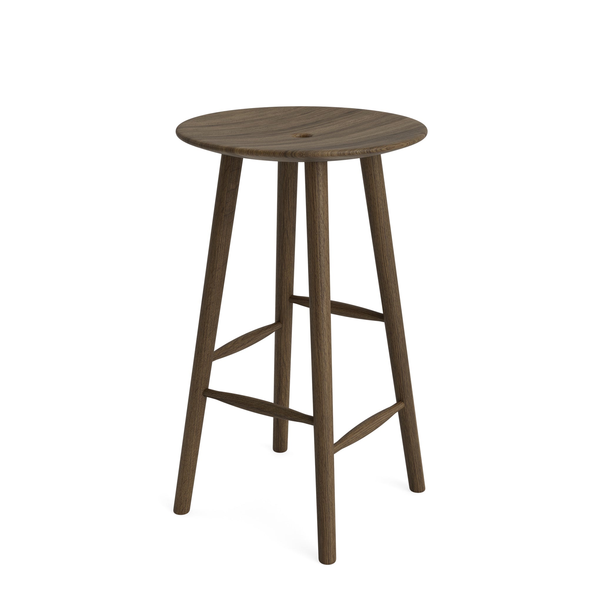 DI VOLO barstool 65cm - dark oak