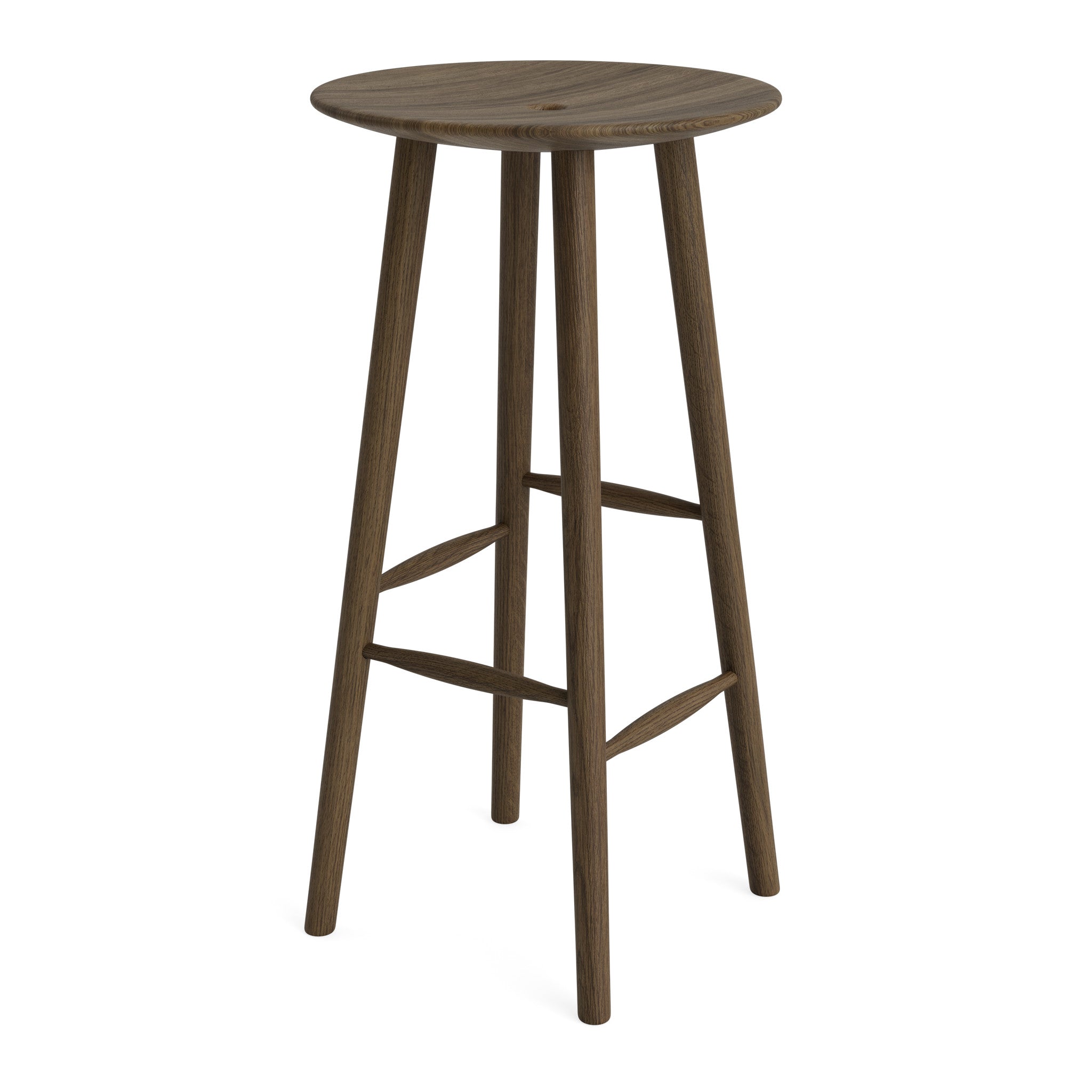 DI VOLO barstool 75cm - dark oak
