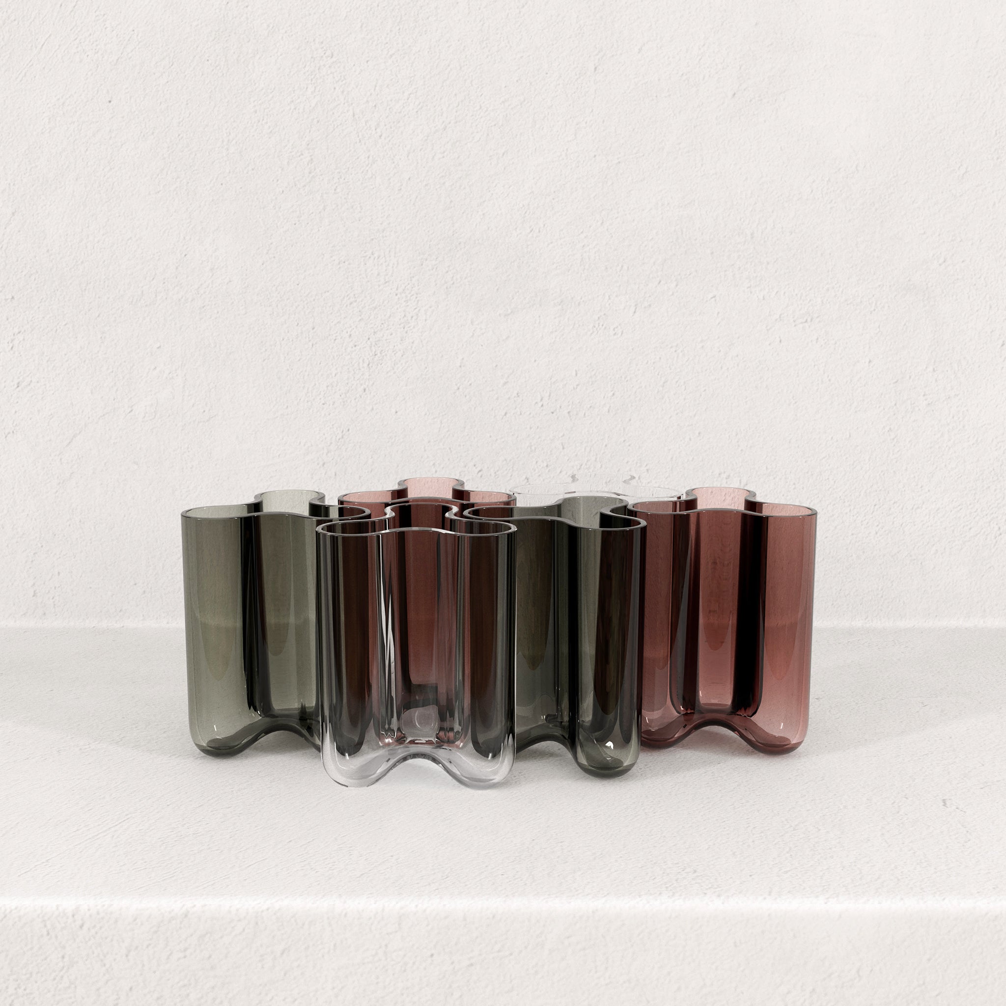 Clover vase small - klar