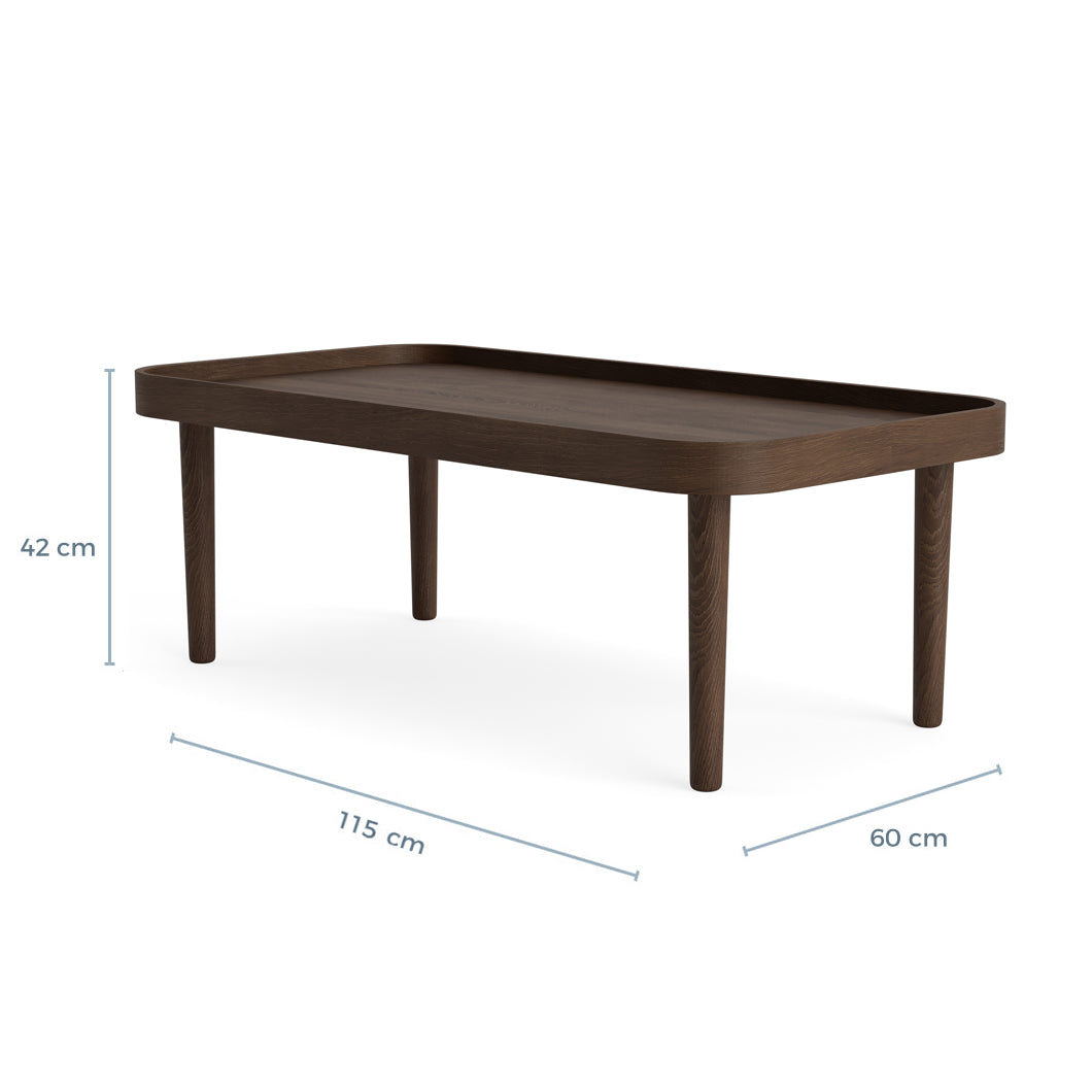 SERENA coffee table - dark oak