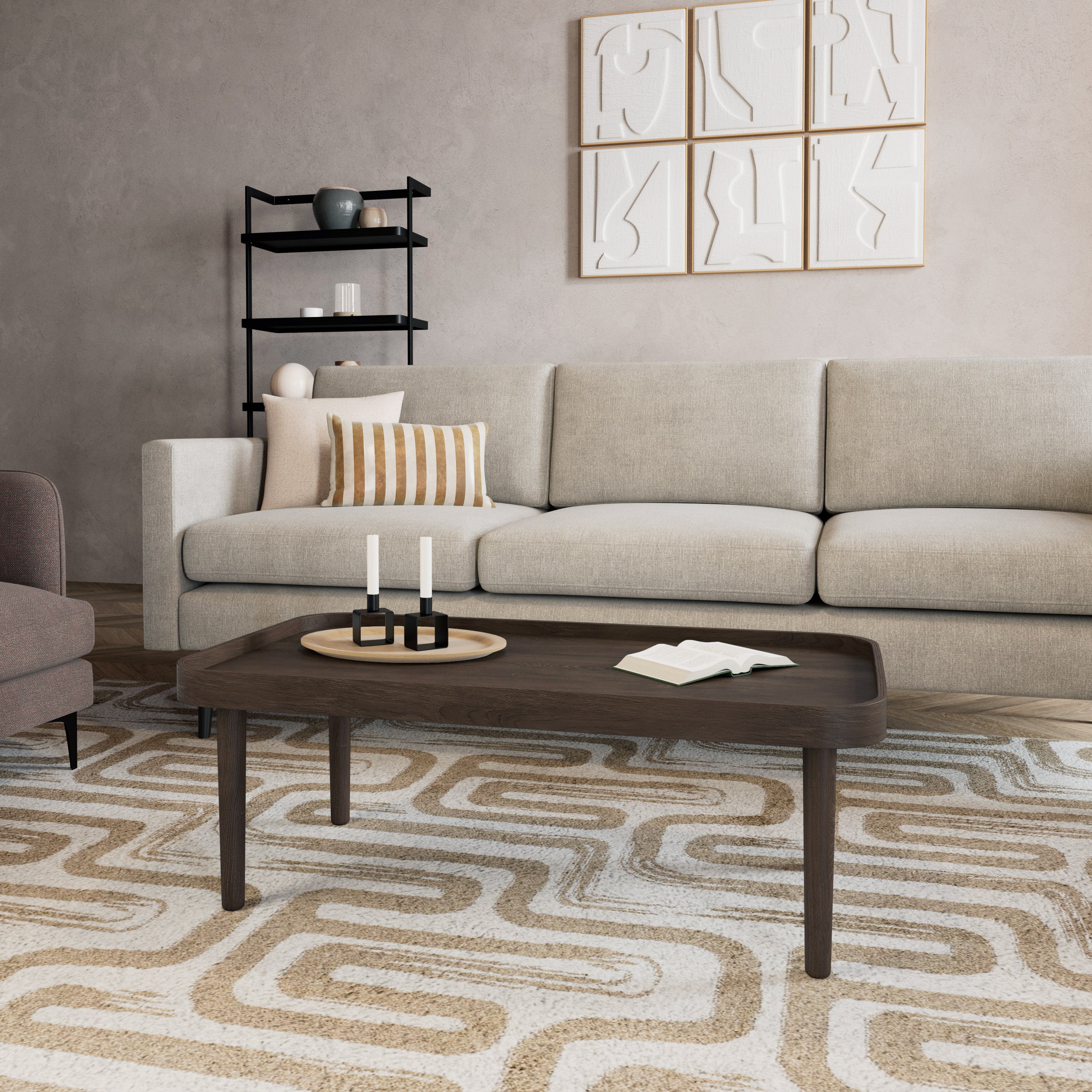 SERENA coffee table - dark oak