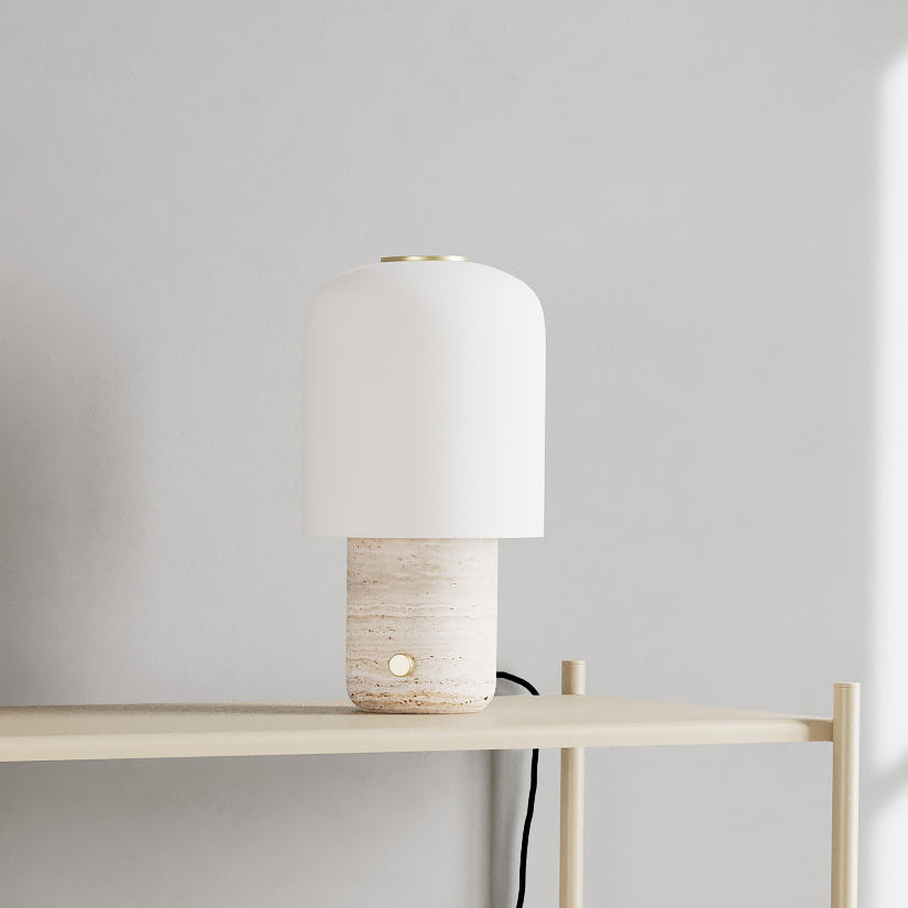 TOKYO table lamp - travertine