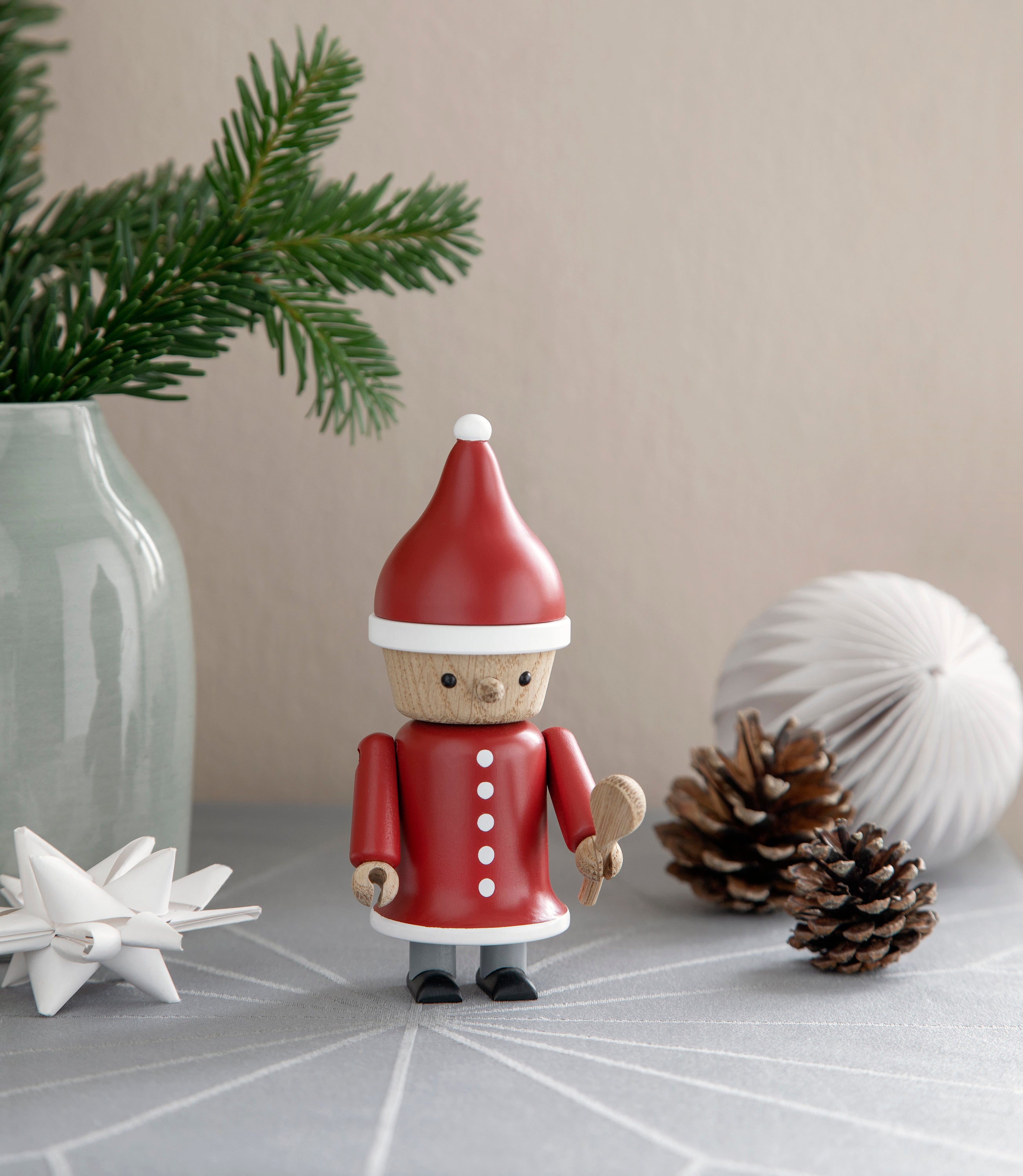 MARY santa figurine with spoon