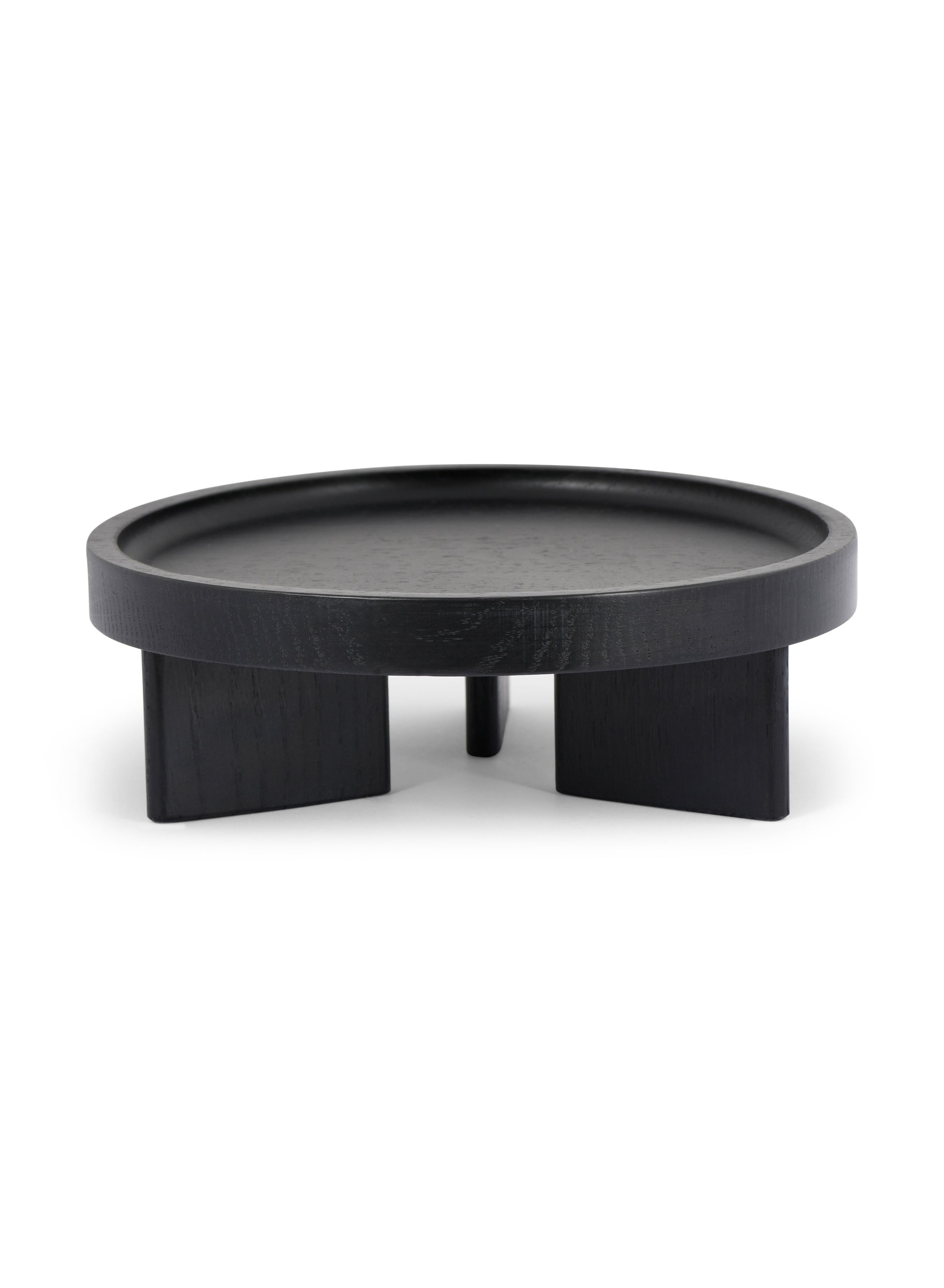 ELEVATE tray black oak small