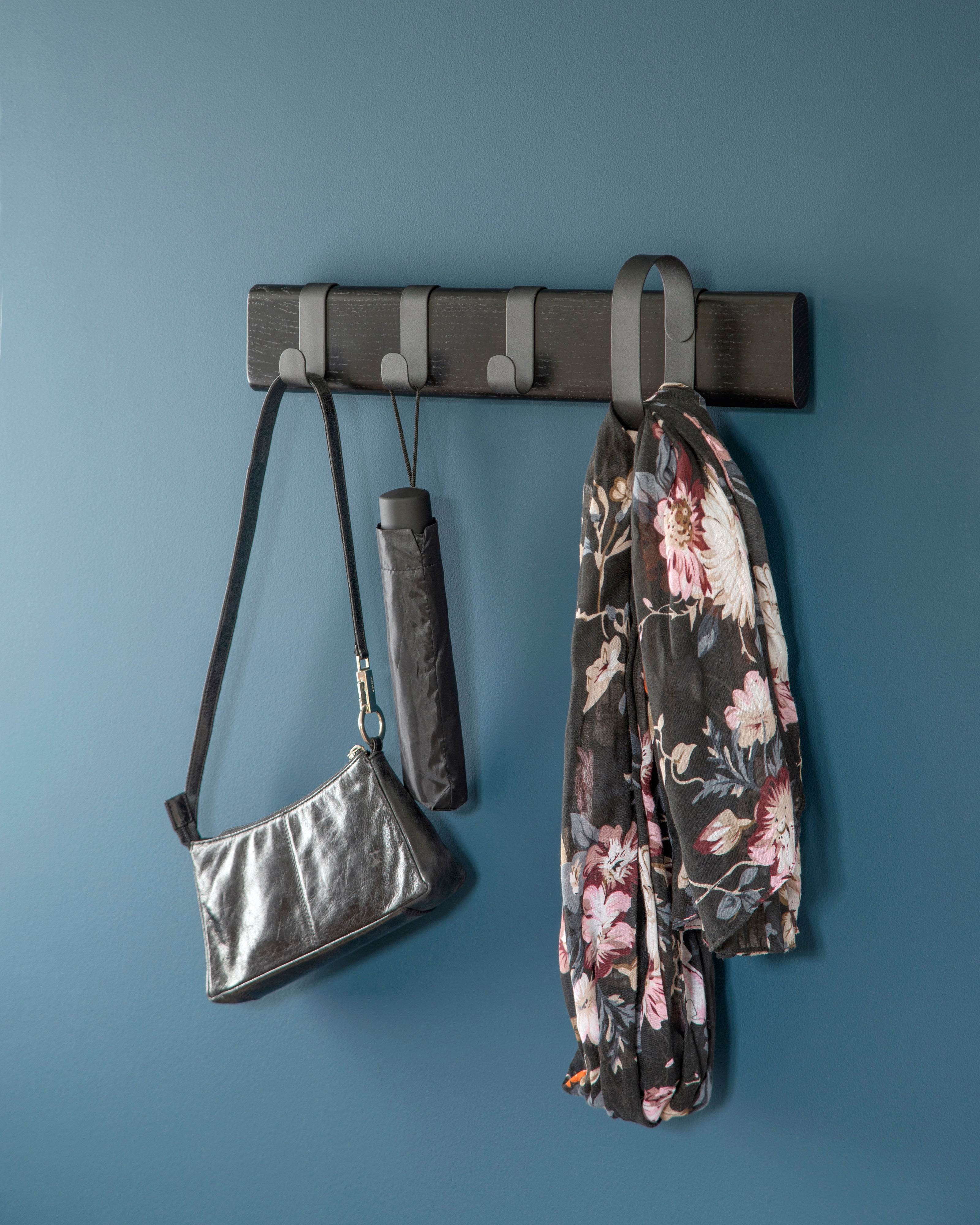 FLUKE coat rack black oak - small