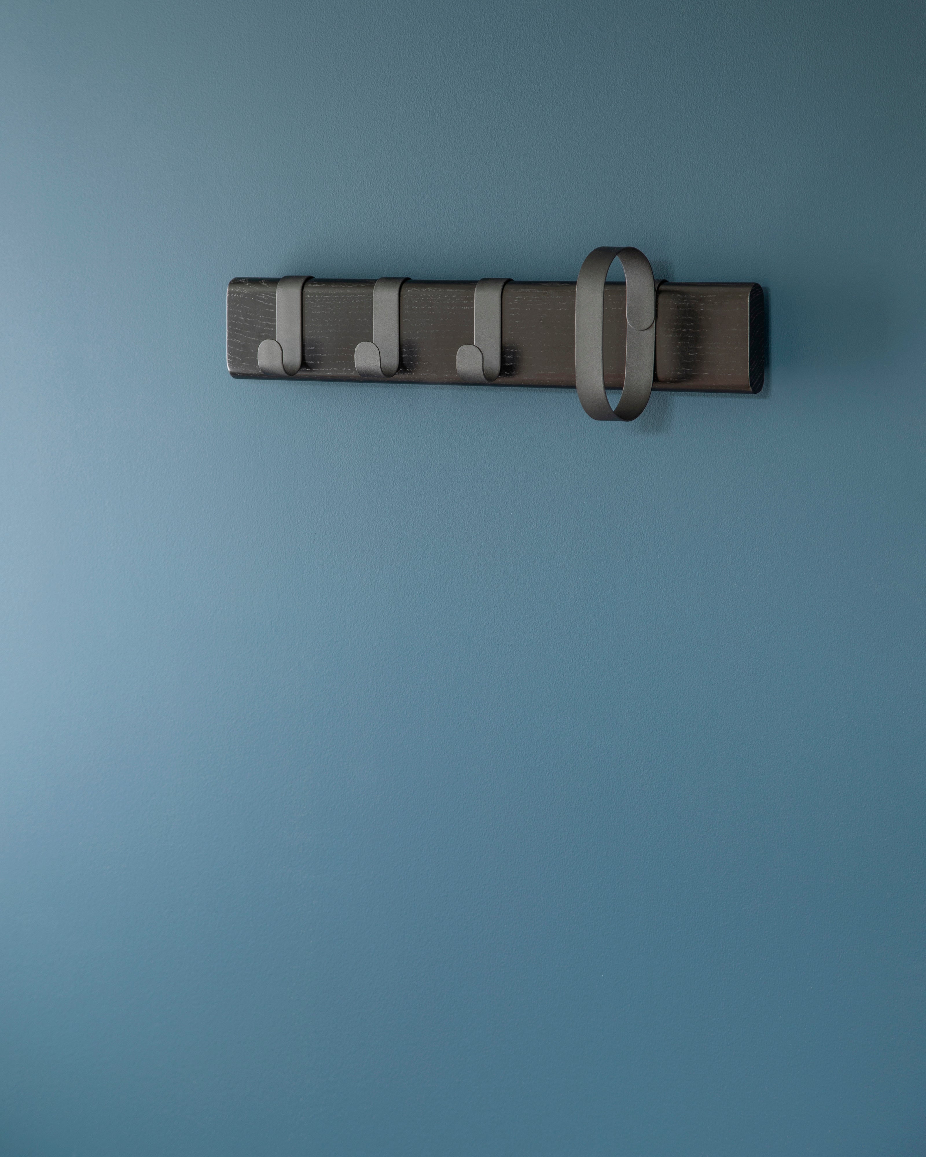 FLUKE coat rack black oak - small