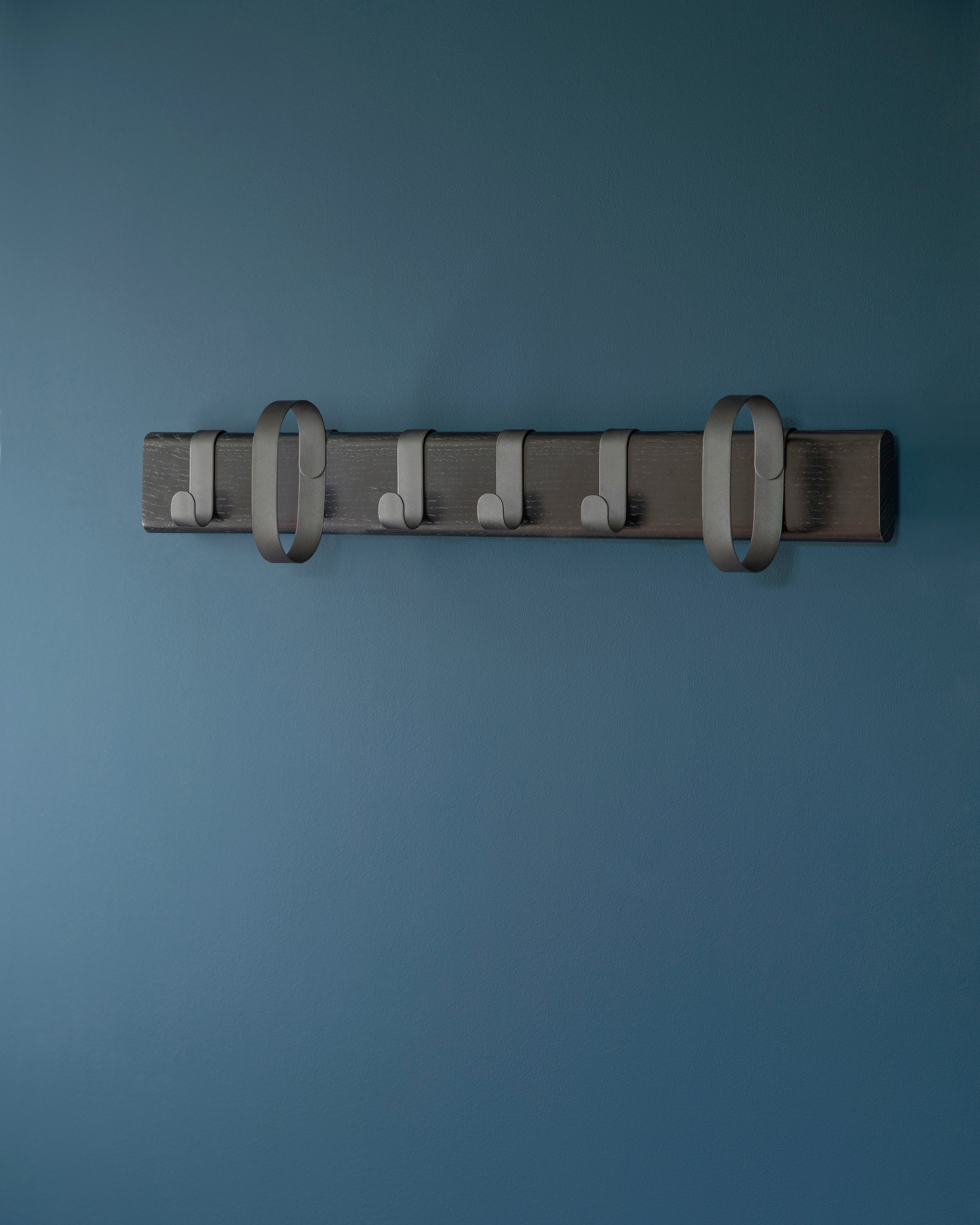 FLUKE coat rack black oak - large