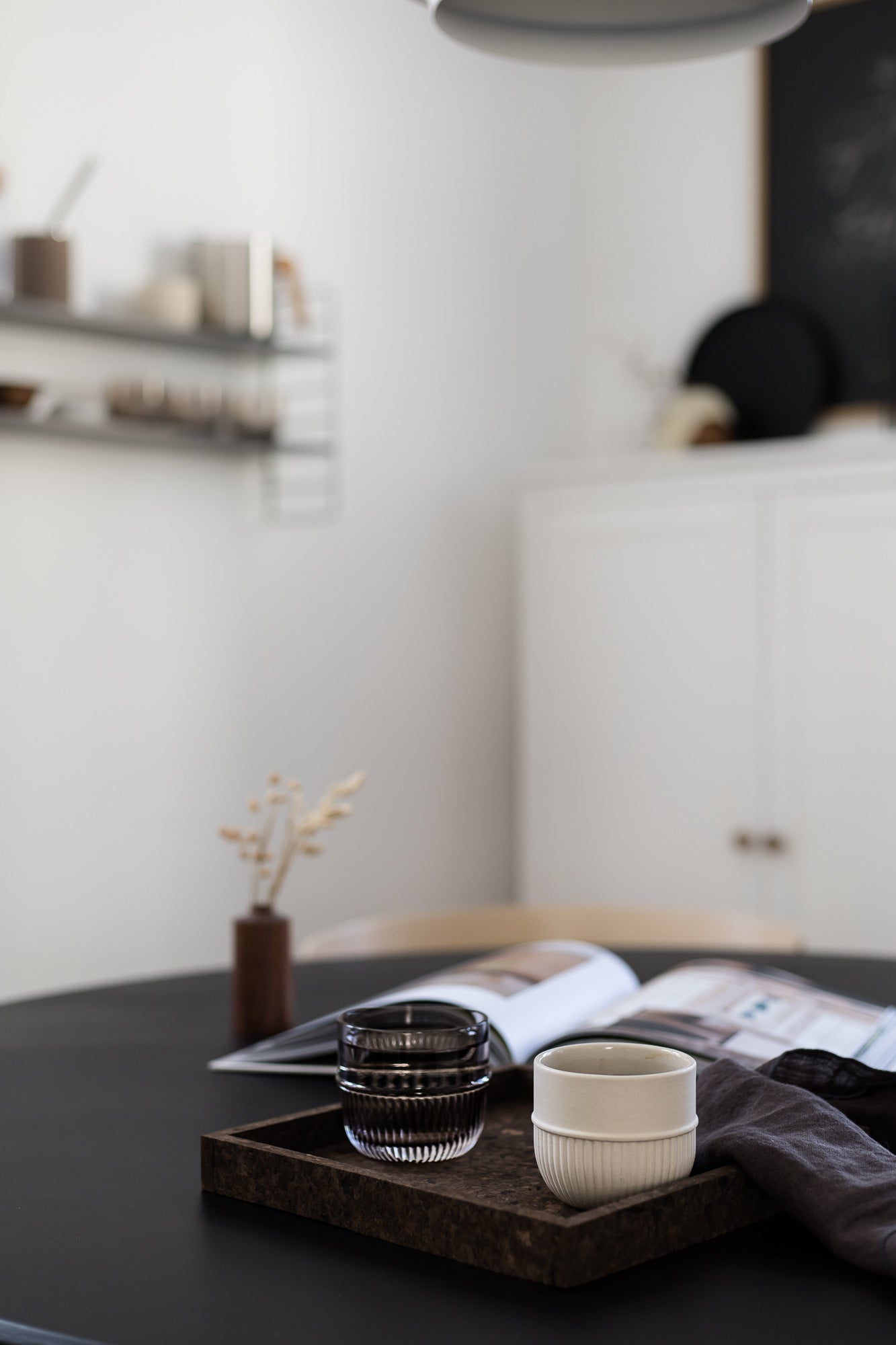 CORK TRAY square - smoked