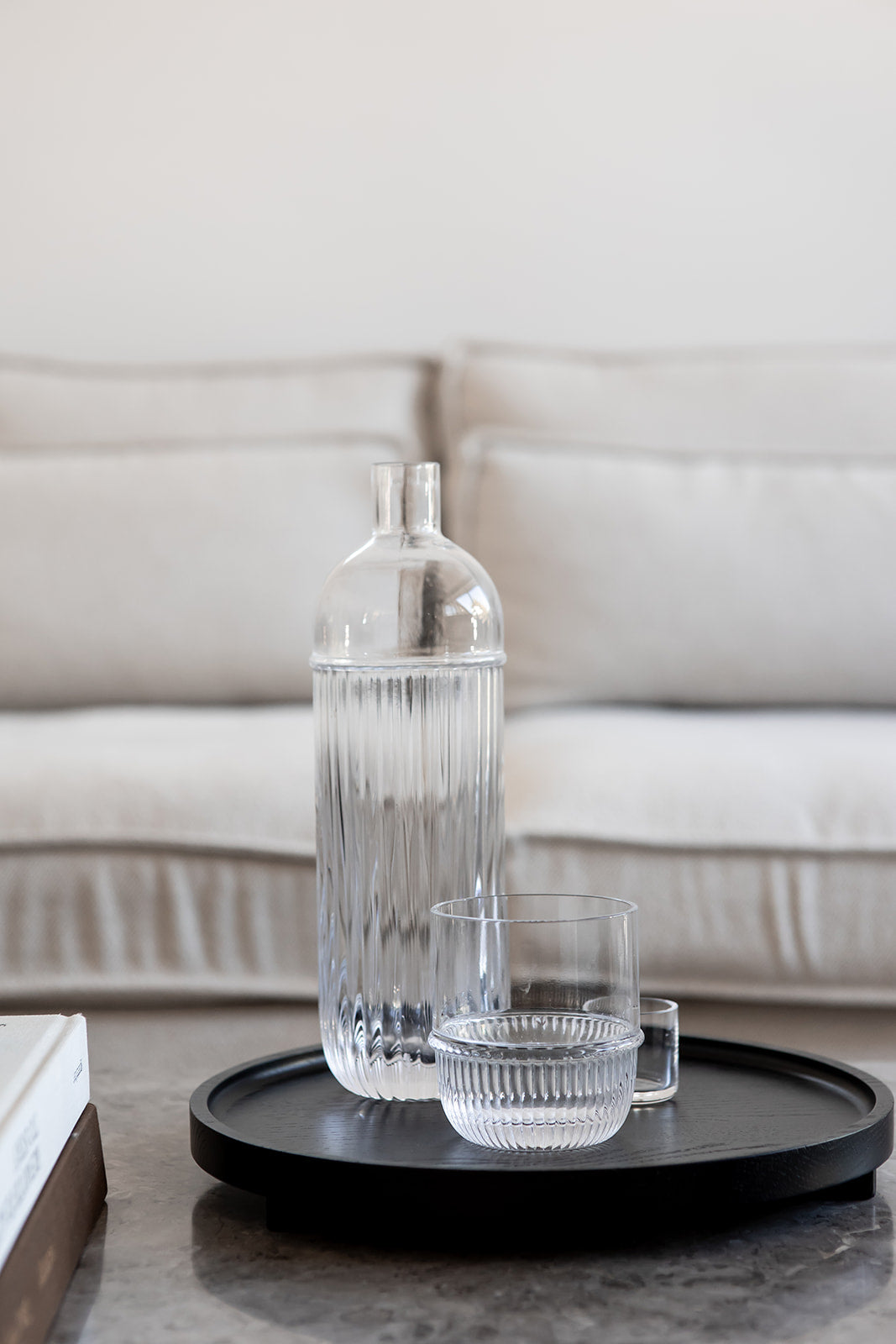 ELEVATE tray black oak small