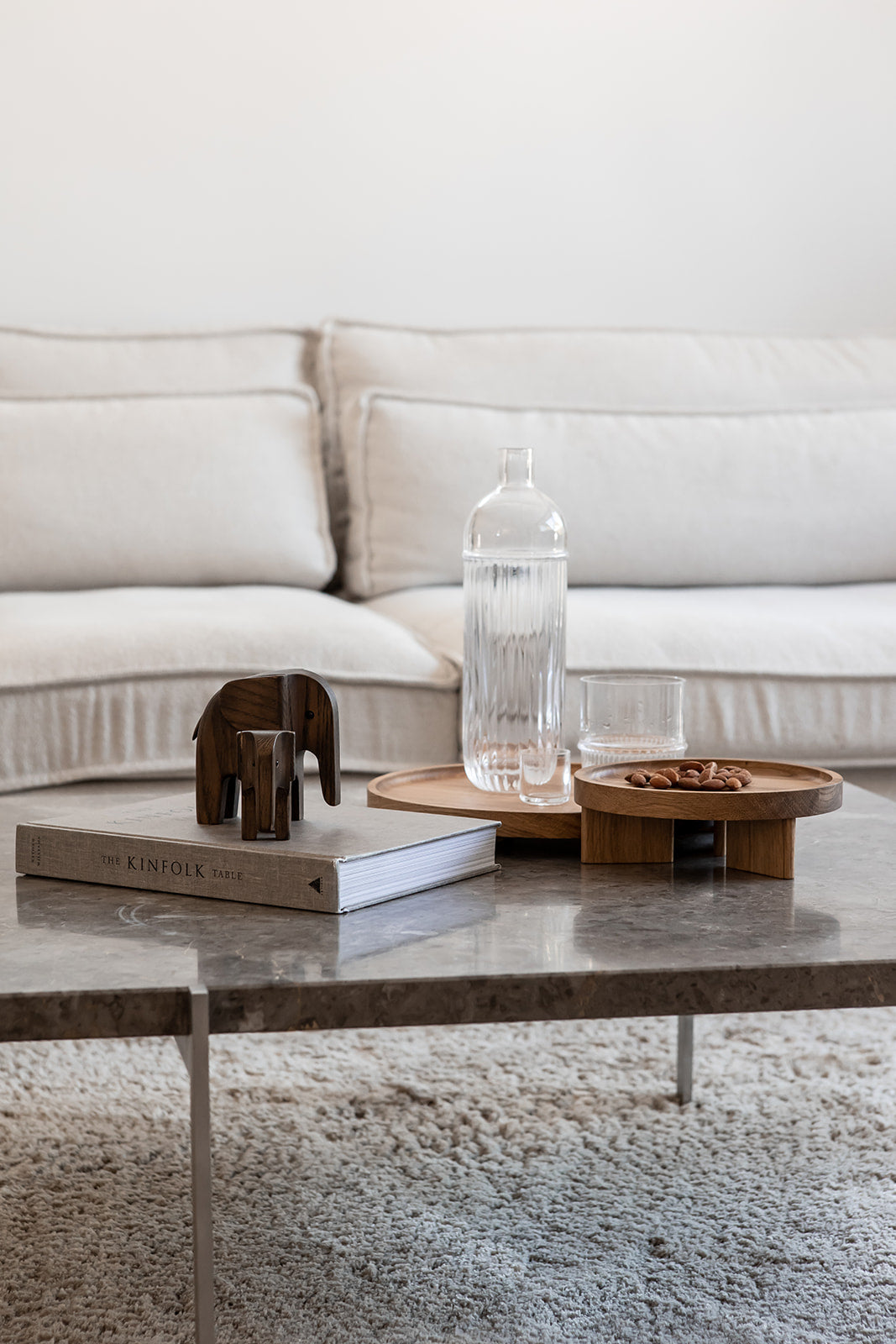 ELEVATE tray black oak medium