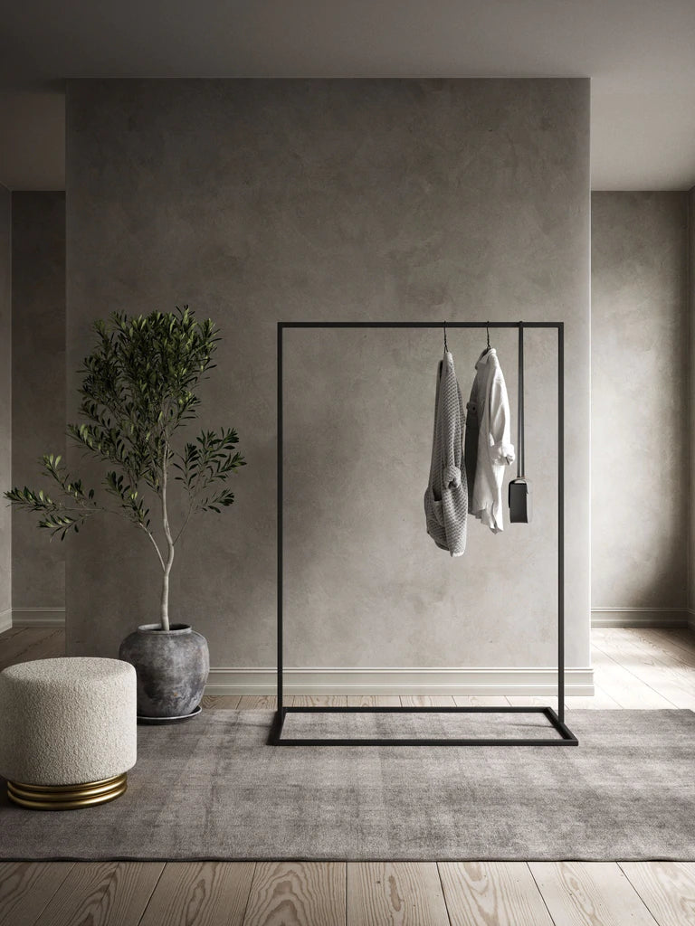 CLOTHES RACK 120 - black