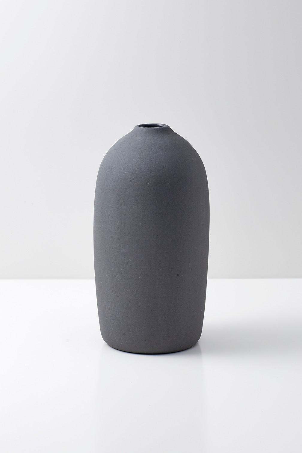 RAW ceramic vase large - grey