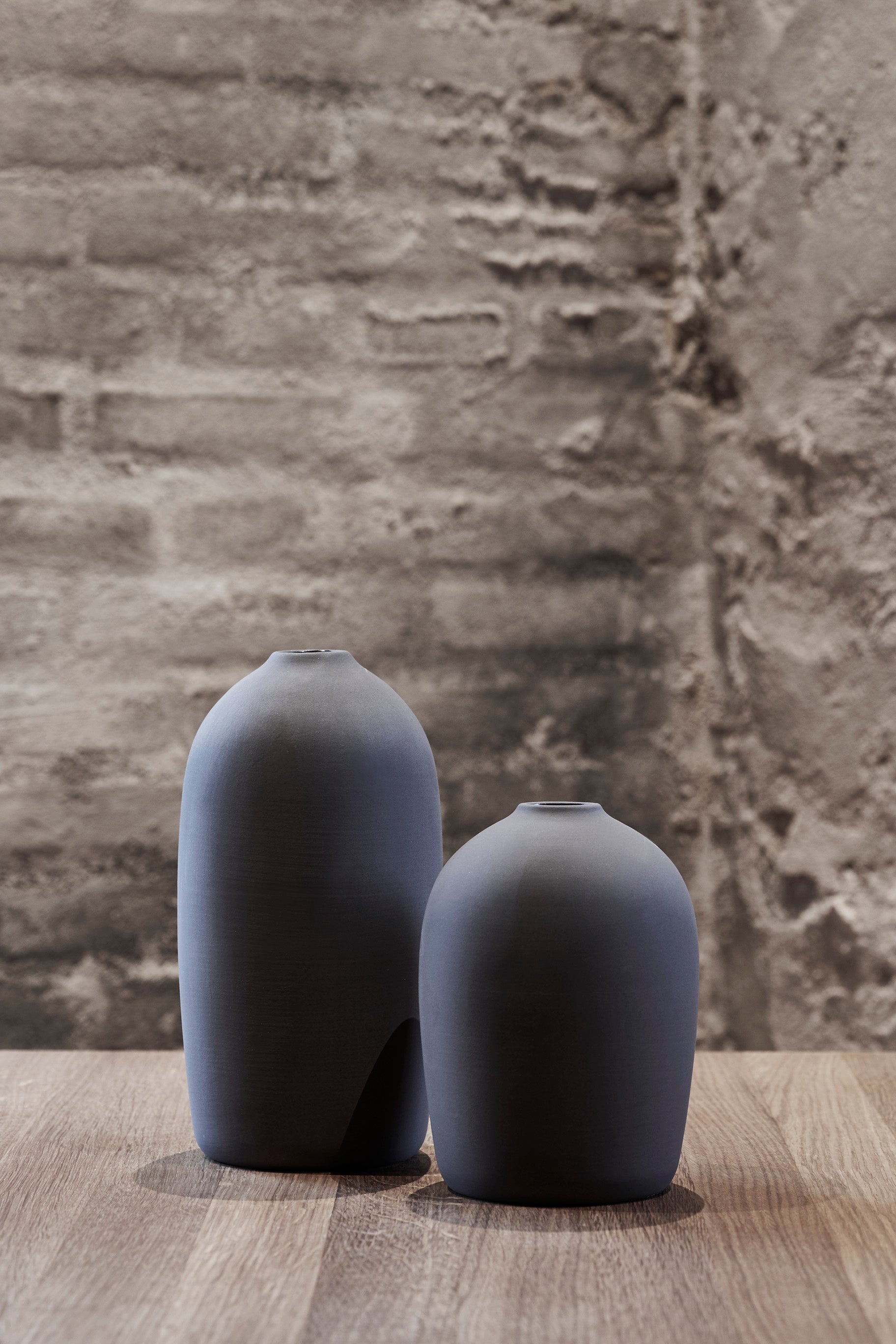 RAW ceramic vase small - grey