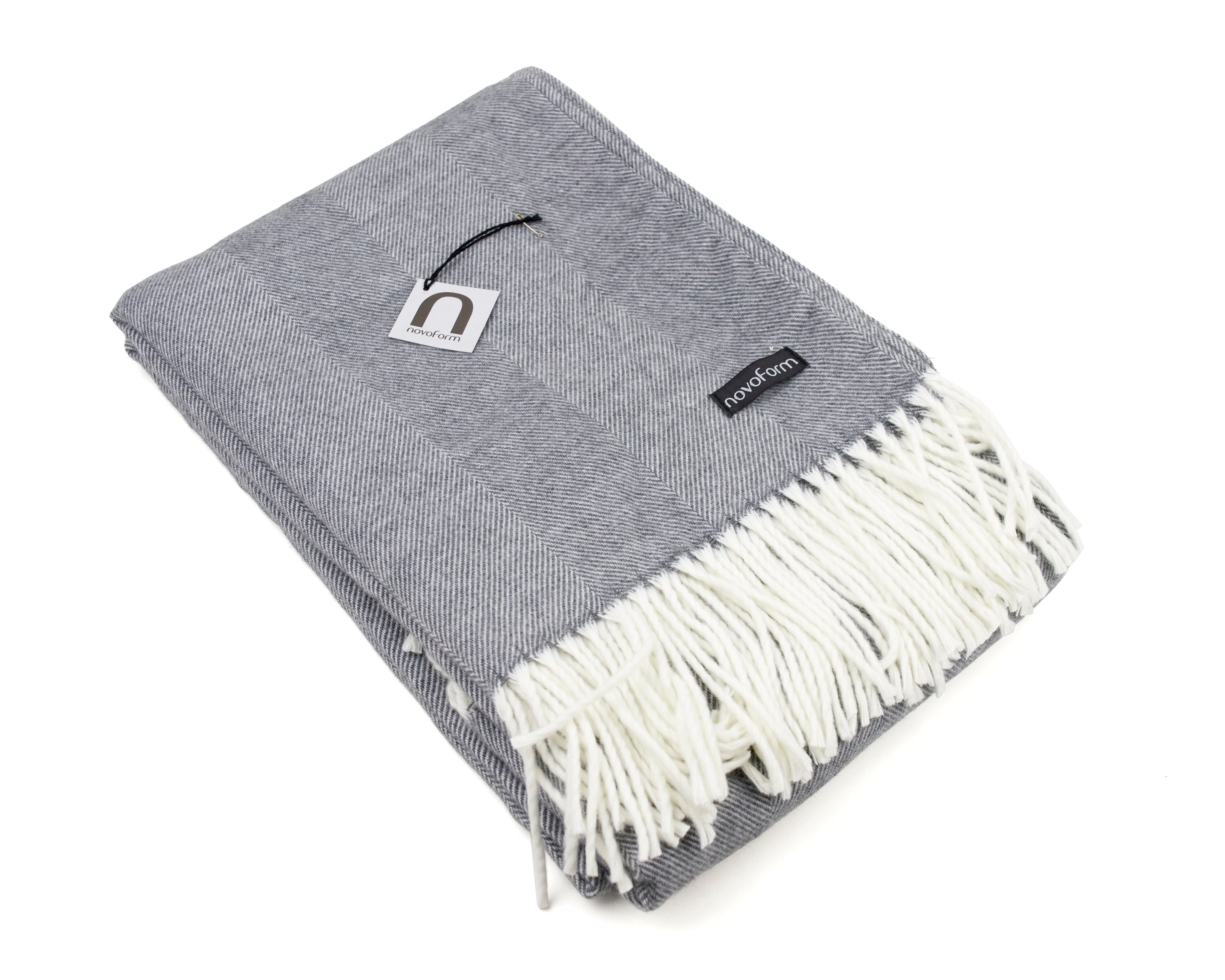 SKAGEN throw - dark grey