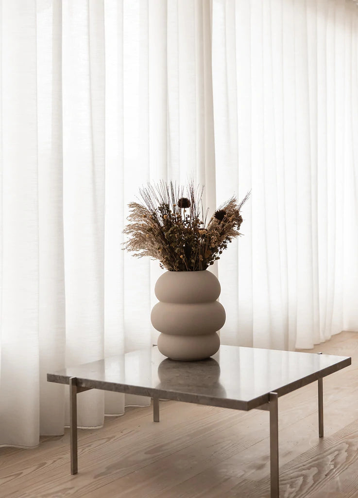 SOFT SHAPE vase keramik - beige