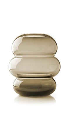 SOFT SHAPE vase røget glas