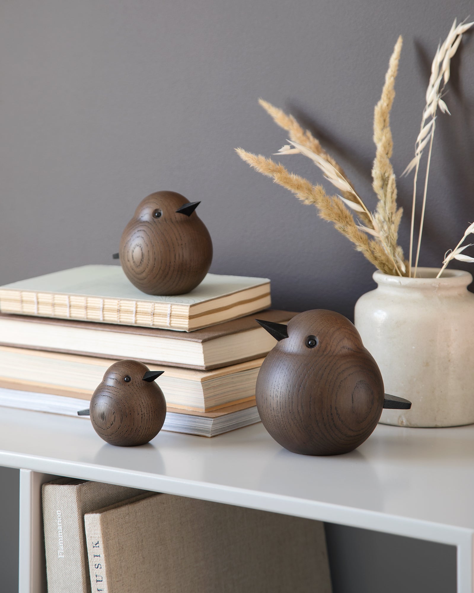 MAMA SPARROW smoke stained oak