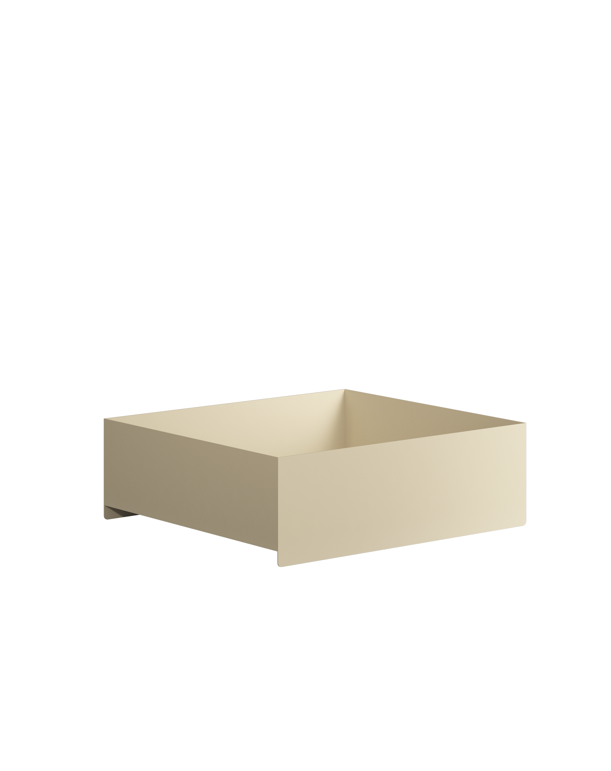 ARTURO metal shelf box - Desert Sand