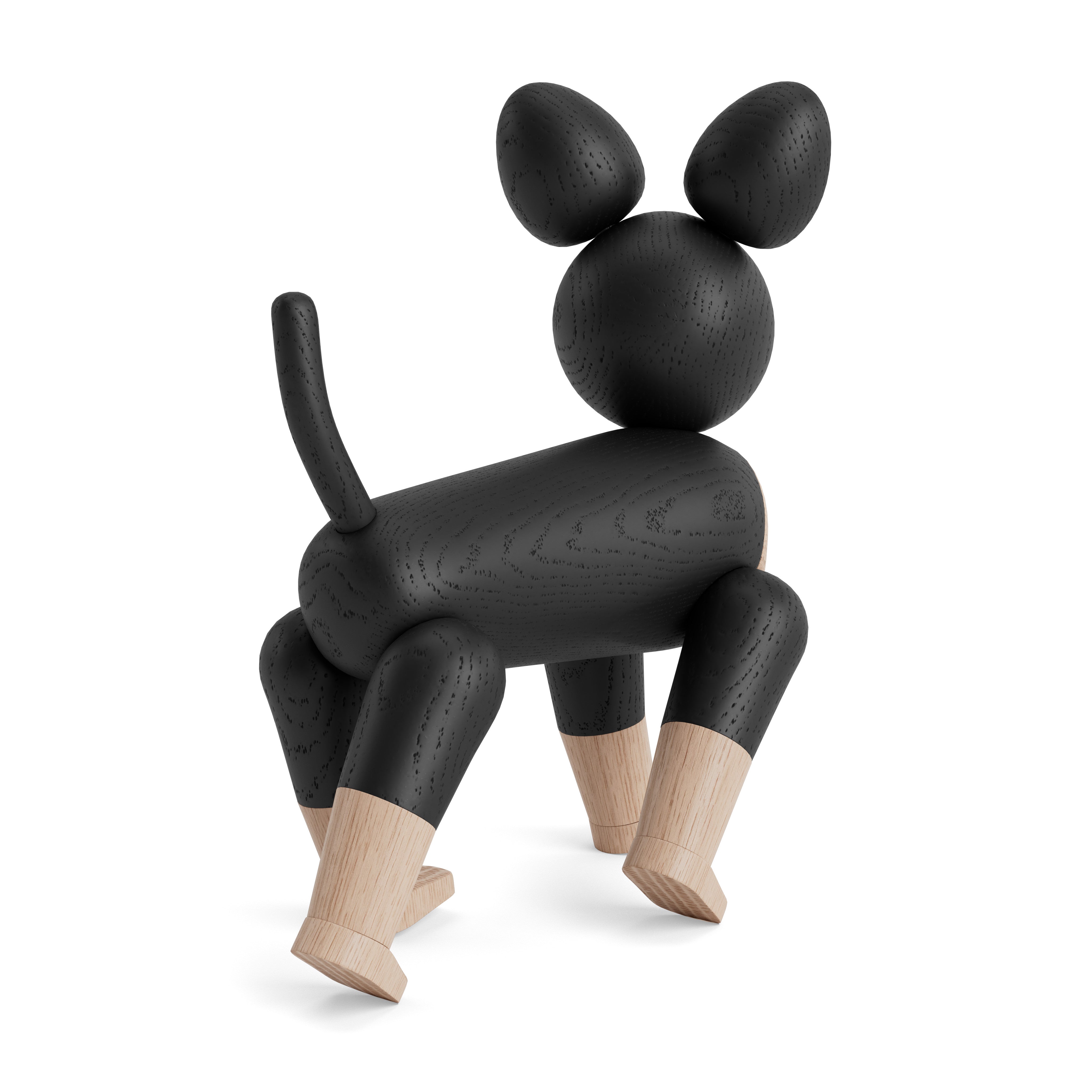 CHARLIE hund i egetræ