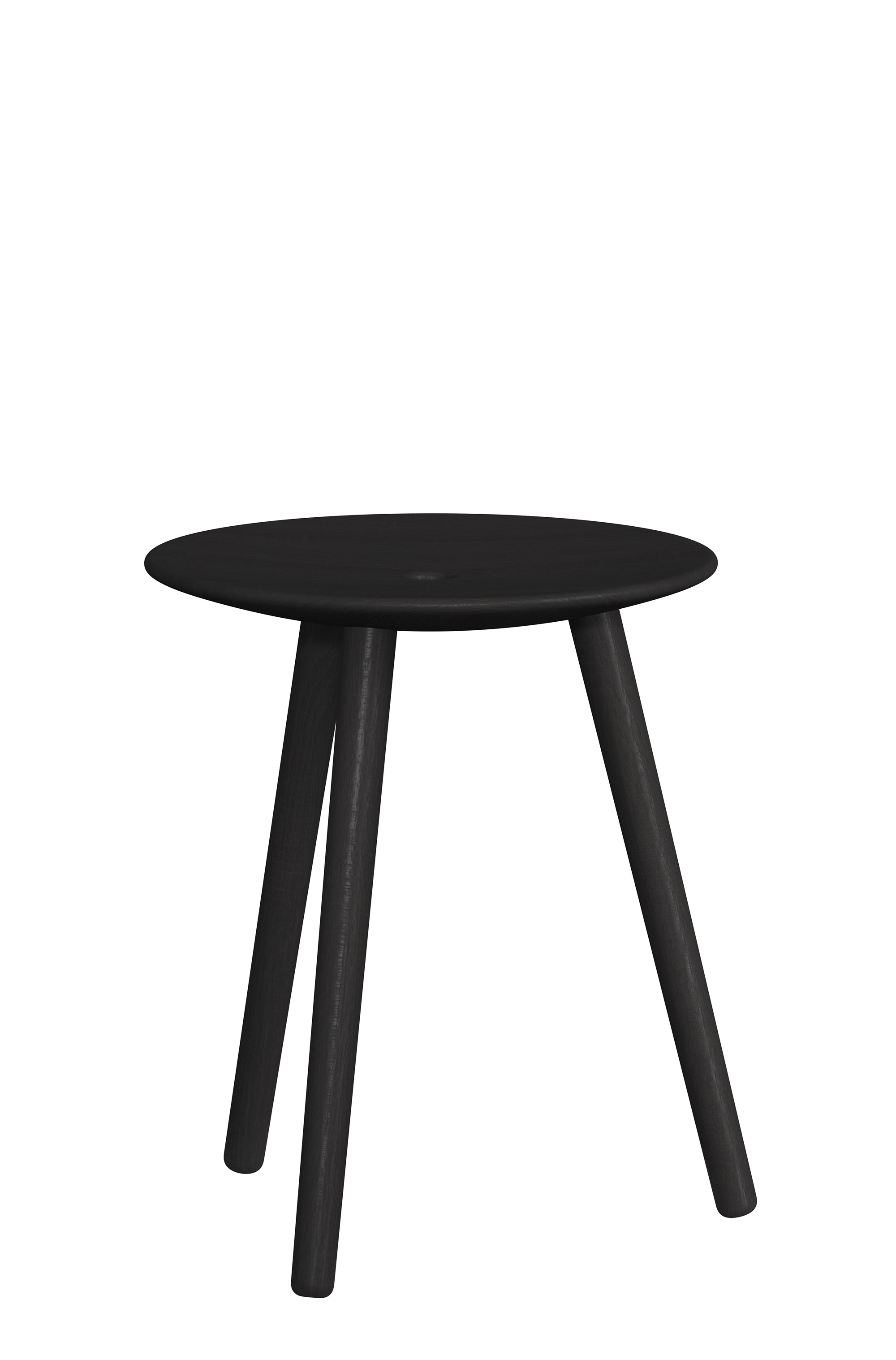 DI VOLO stool 45cm - black oak