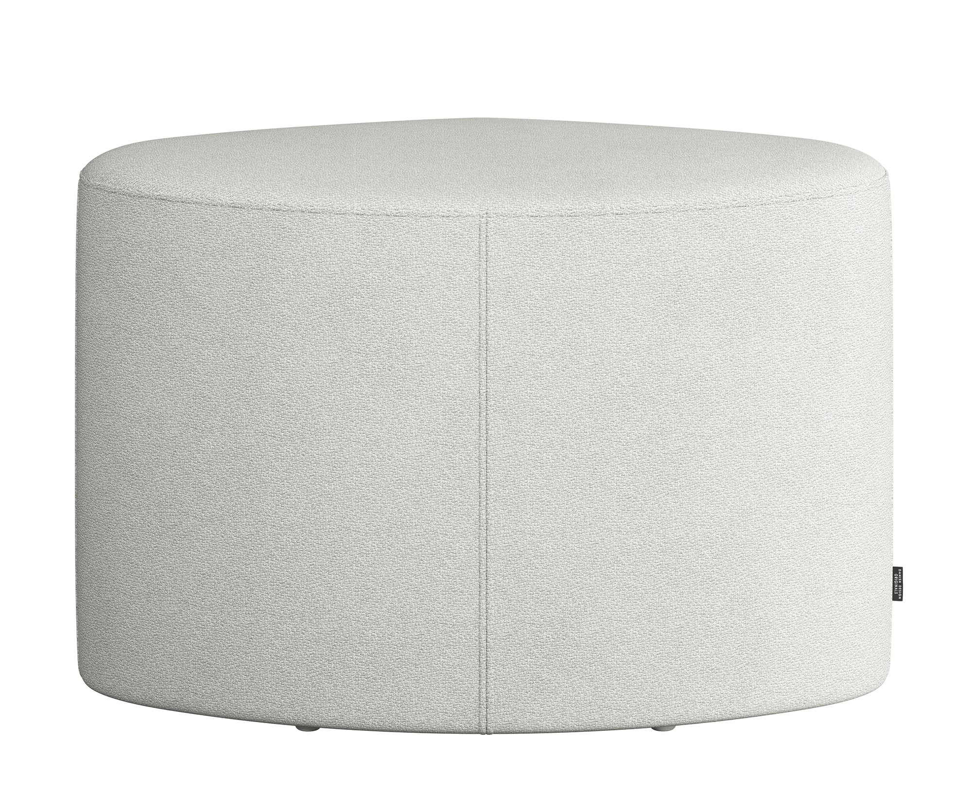 MADISON pouf - silver grey